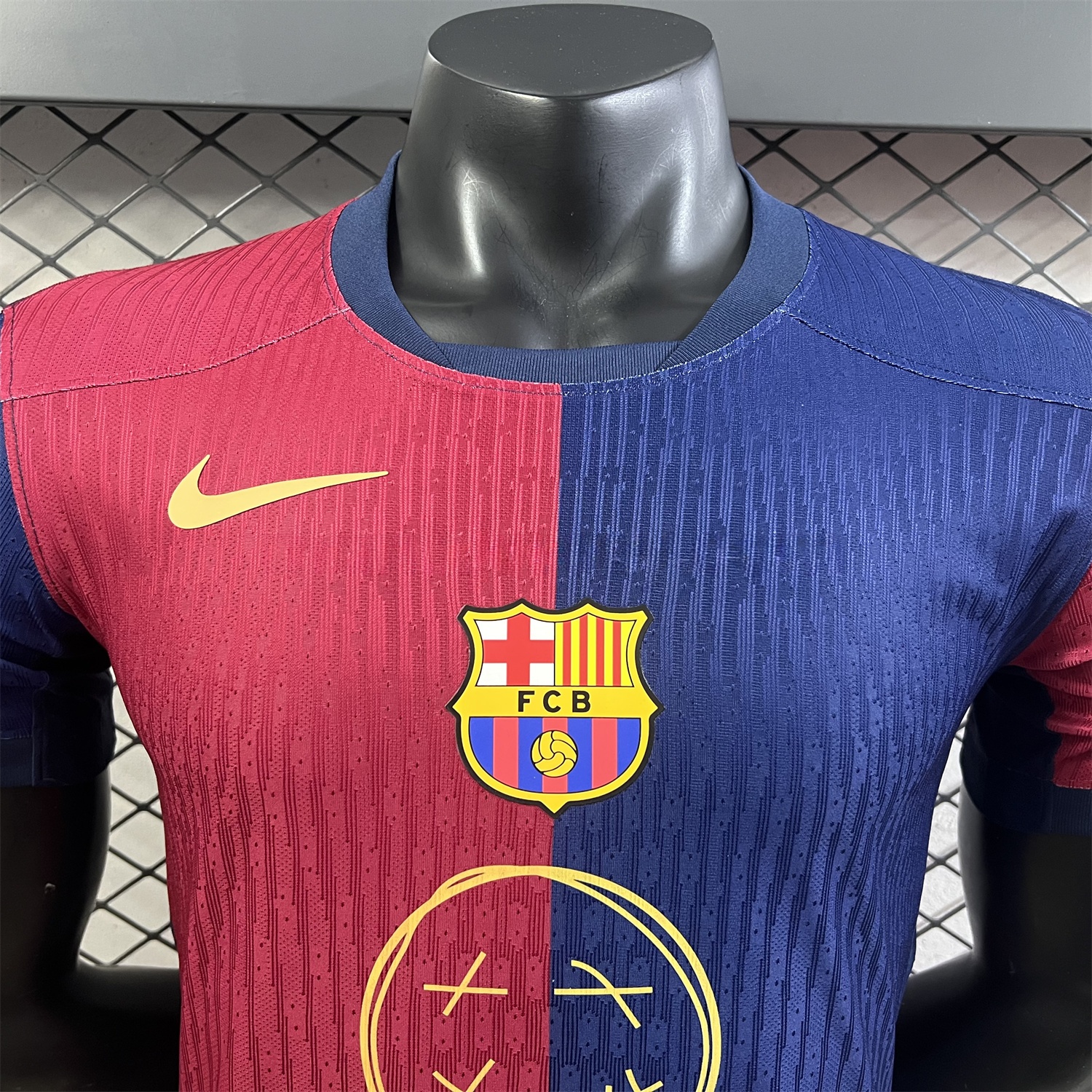 Barcelona x Travis Scott 24-25 Home Special Edition Jersey - Player Version - UnitedFutballJersey