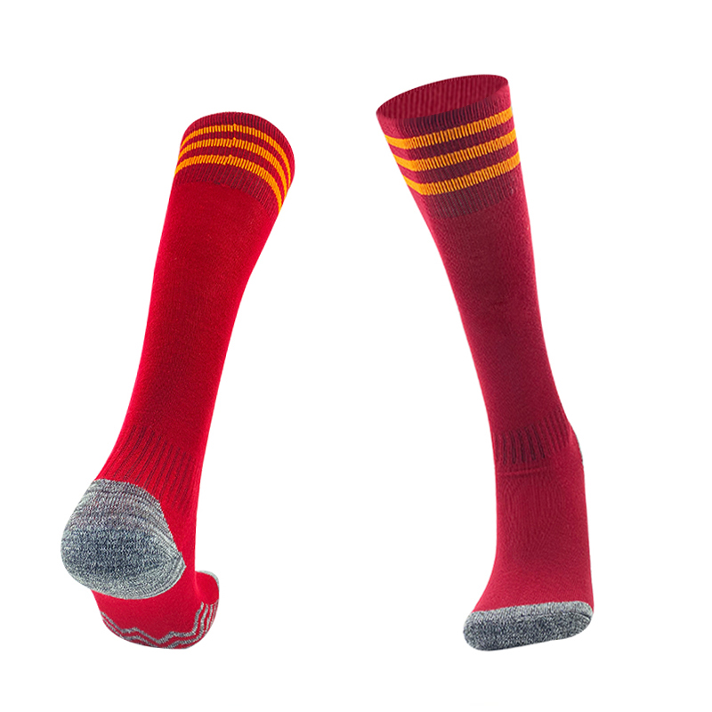 Roma 23-24 Home Socks - Red - UnitedFutballJersey