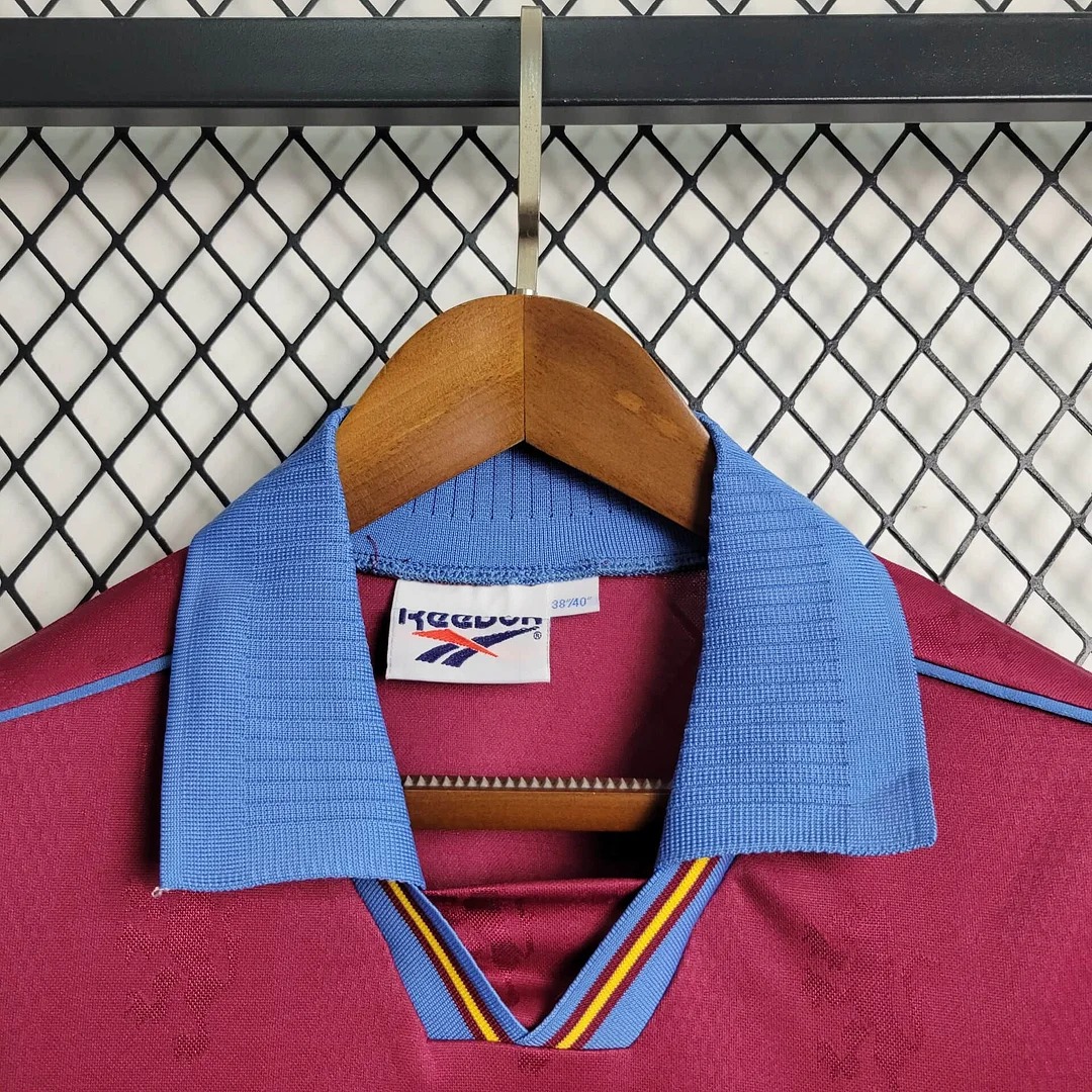 Retro Aston Villa 1995-97 Home Stadium Jersey - UnitedFutballJersey