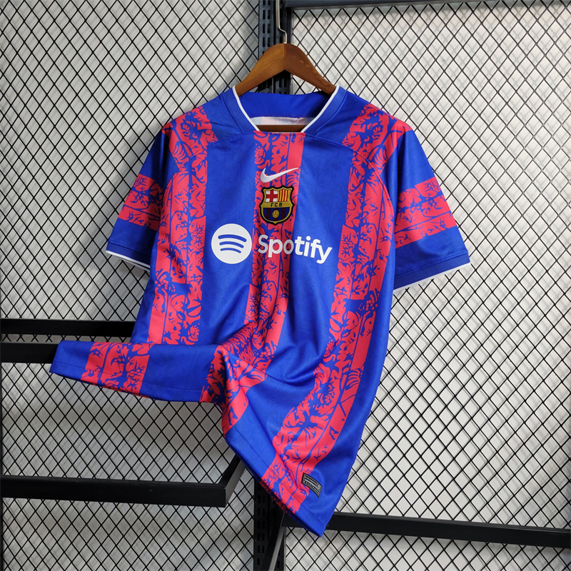23-24 B.A.R.S.A Blue Training Shirt - Fans Version - UnitedFutballJersey
