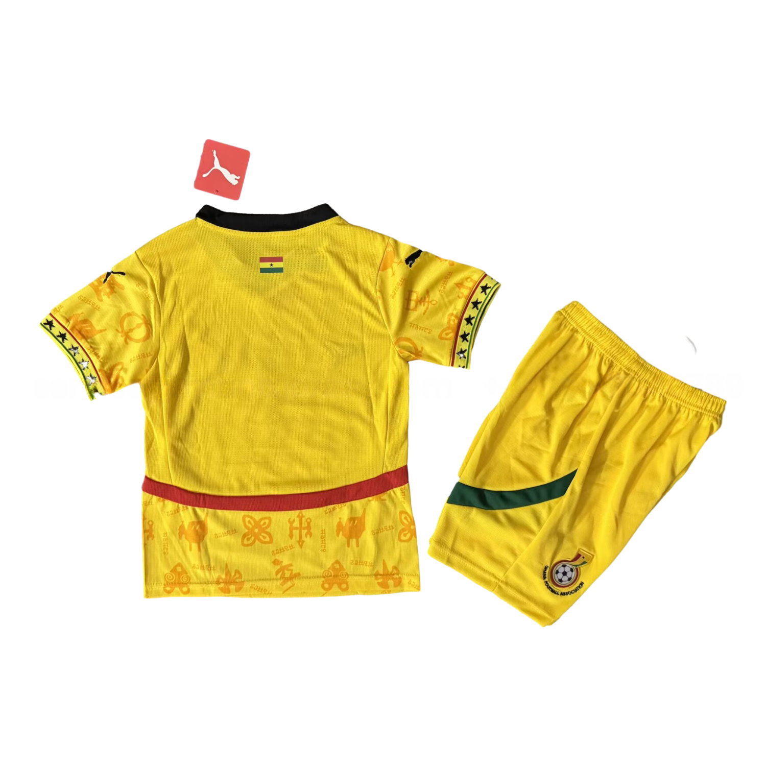 Ghana 25-26 Away Kids Kit - UnitedFutballJersey