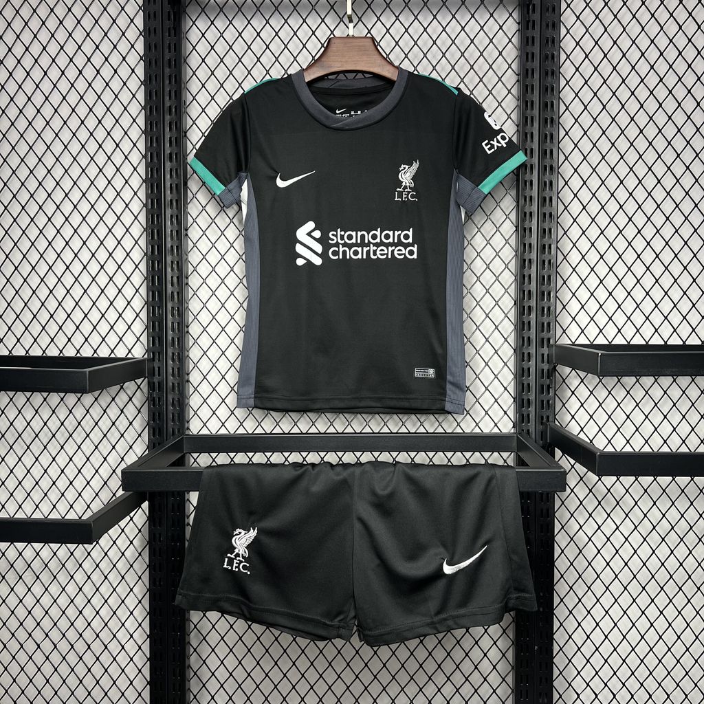 Liver.pool 24-25 Away Kids Kit - UnitedFutballJersey