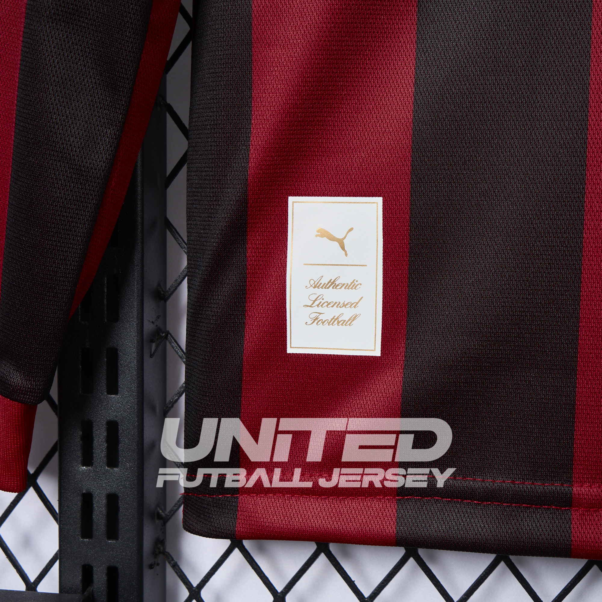 AC Milan 24-25 125th Anniversary Long Sleeves Red Jersey - Fans Version - UnitedFutballJersey