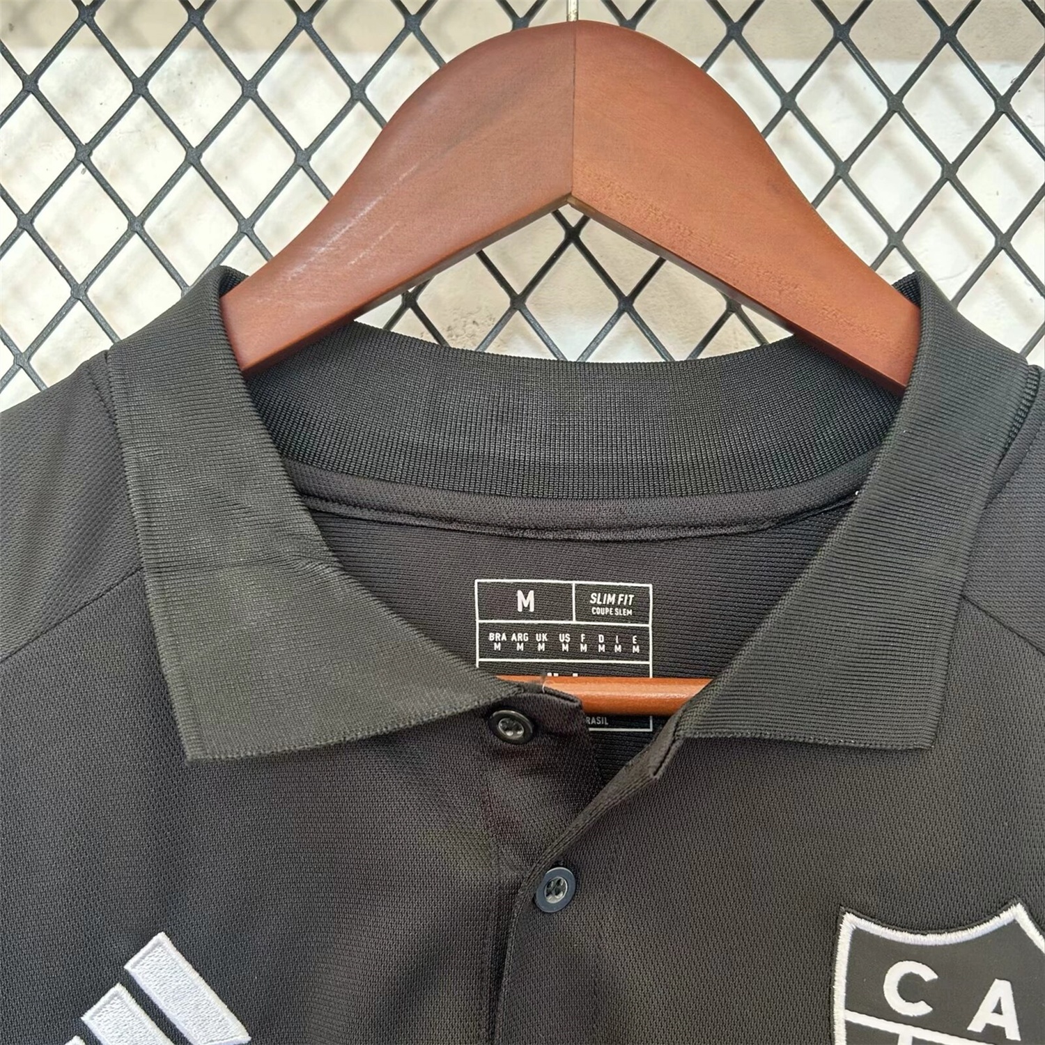Atletico Mineiro 24-25 Black Training Jersey with Polo Collar - Fans Version - UnitedFutballJersey