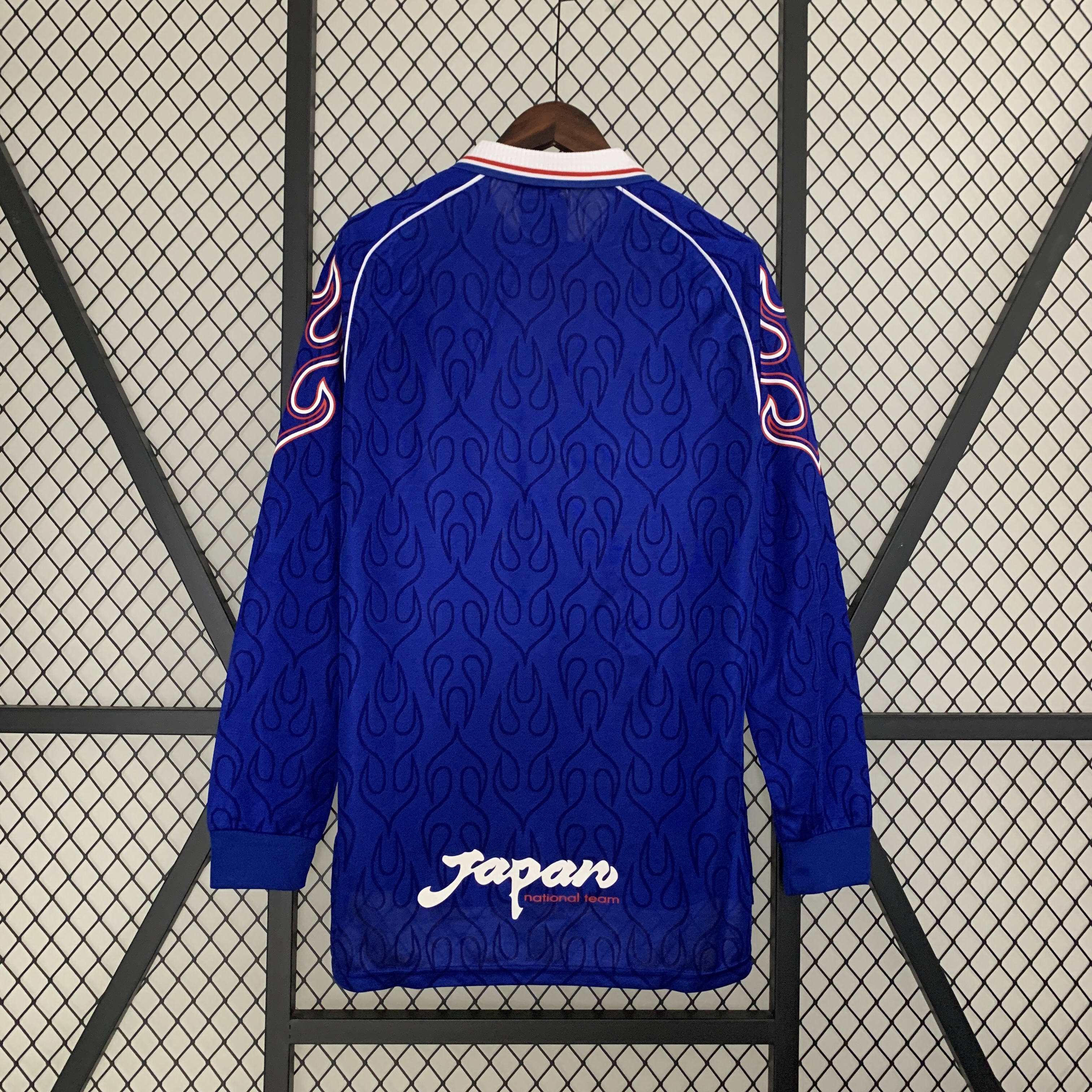 Retro Japan 1998 Home Stadium Long Sleeve Jersey - UnitedFutballJersey