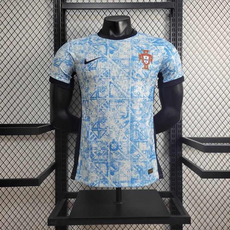 Portugal 2024 Away Stadium Jersey - Player Version - UnitedFutballJersey
