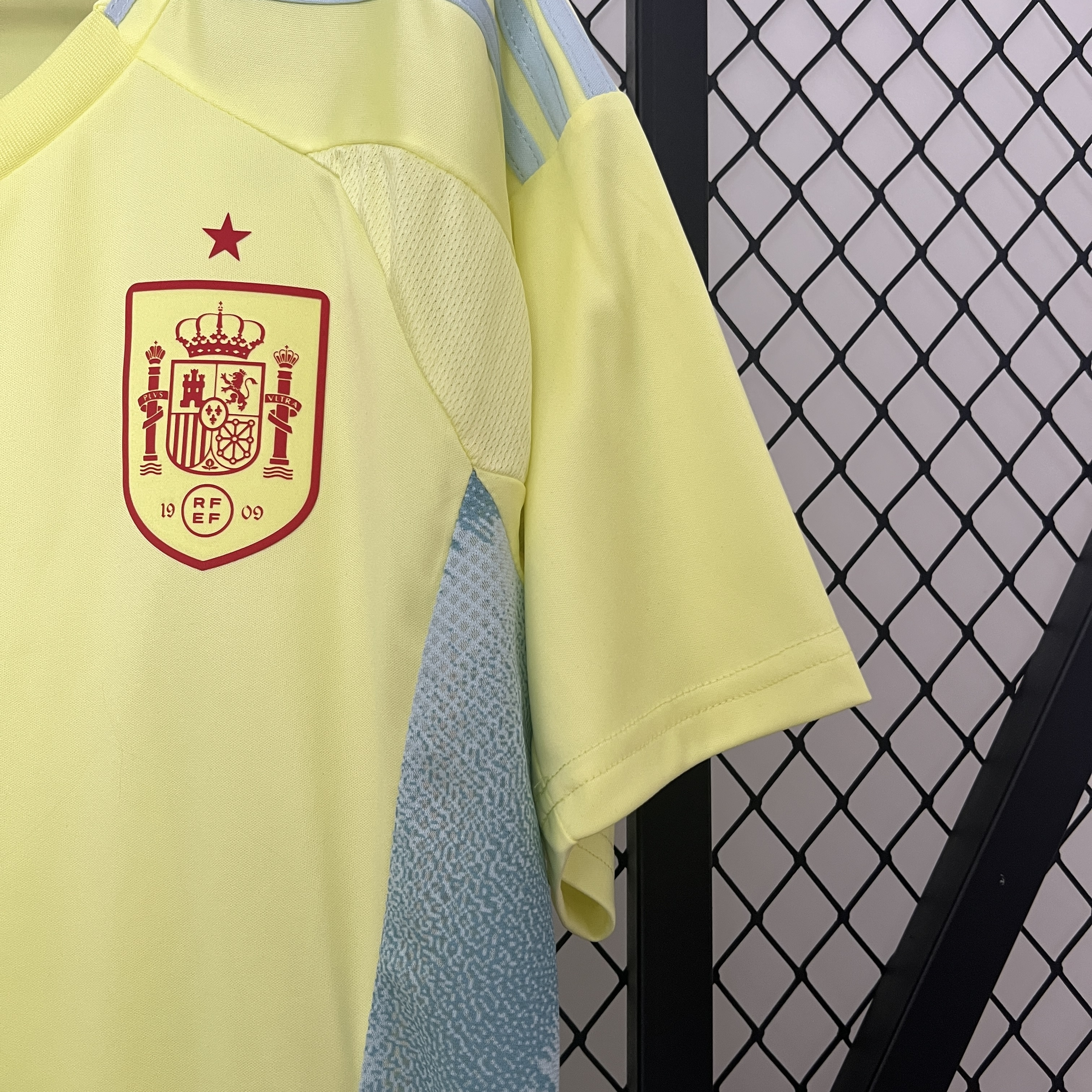 Spain 2024 Away Stadium Jersey - Fans Version - UnitedFutballJersey