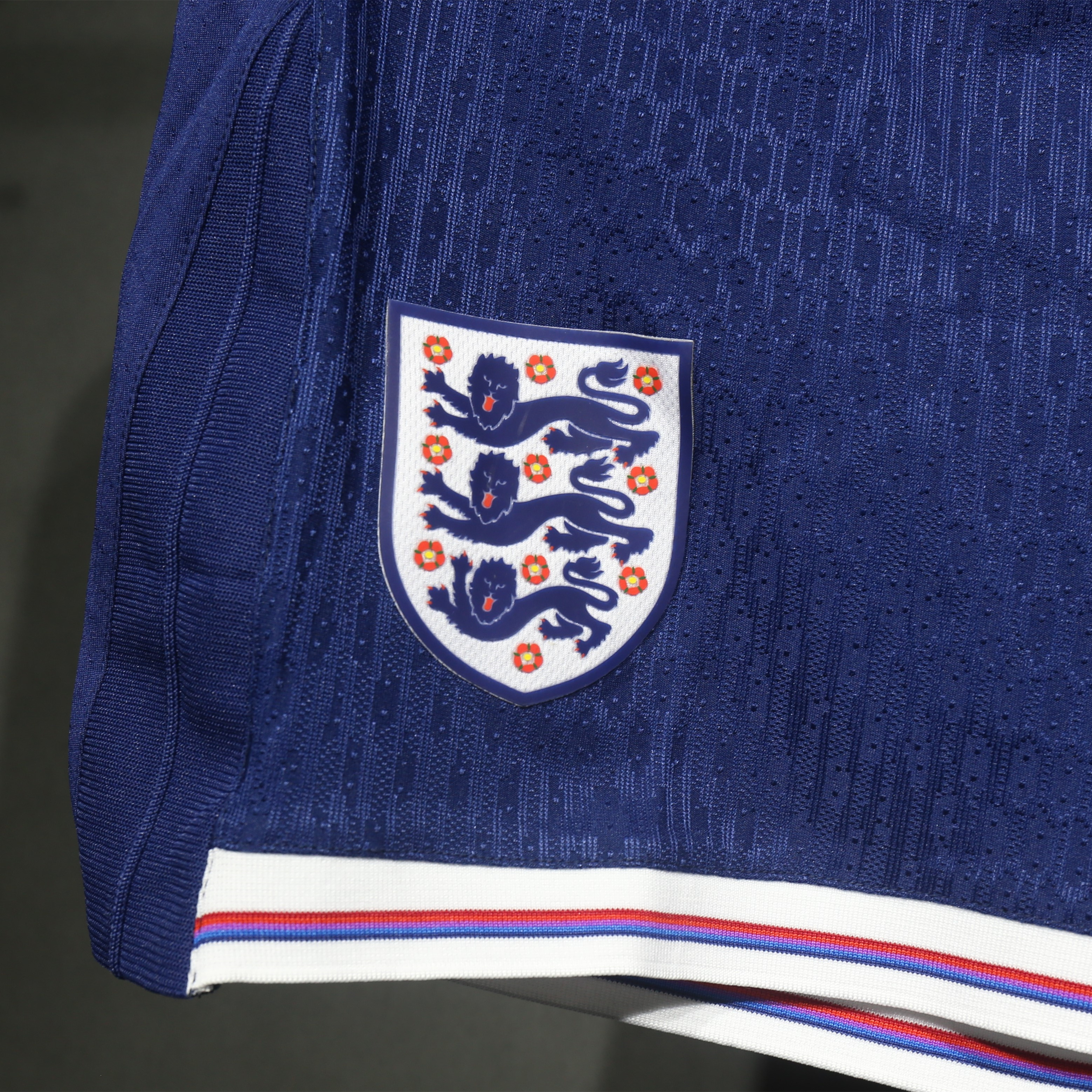 England 2024 Home Shorts - Player Version - UnitedFutballJersey