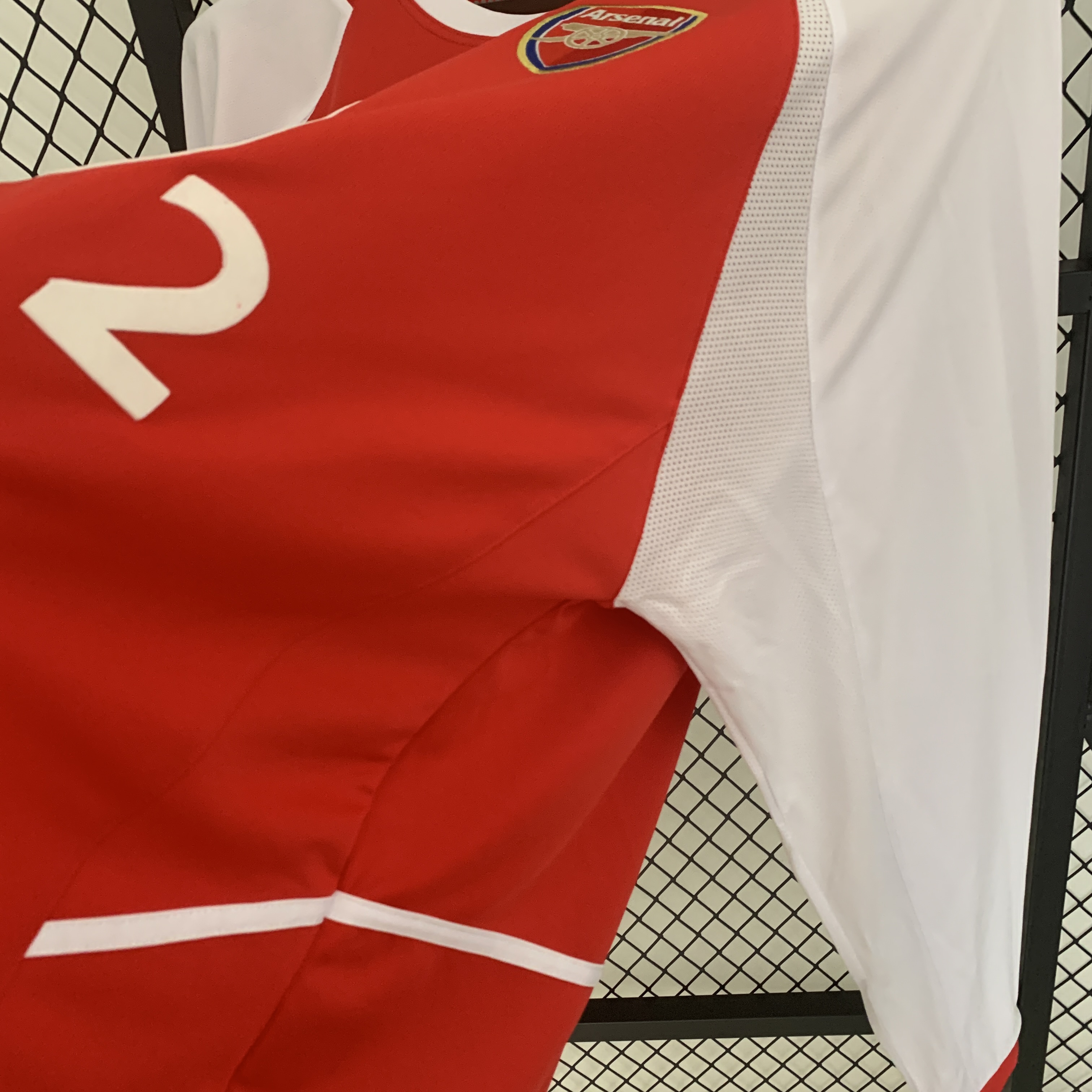 Retro Arsenal 02-04 Home Stadium Long Sleeve Jersey - UnitedFutballJersey