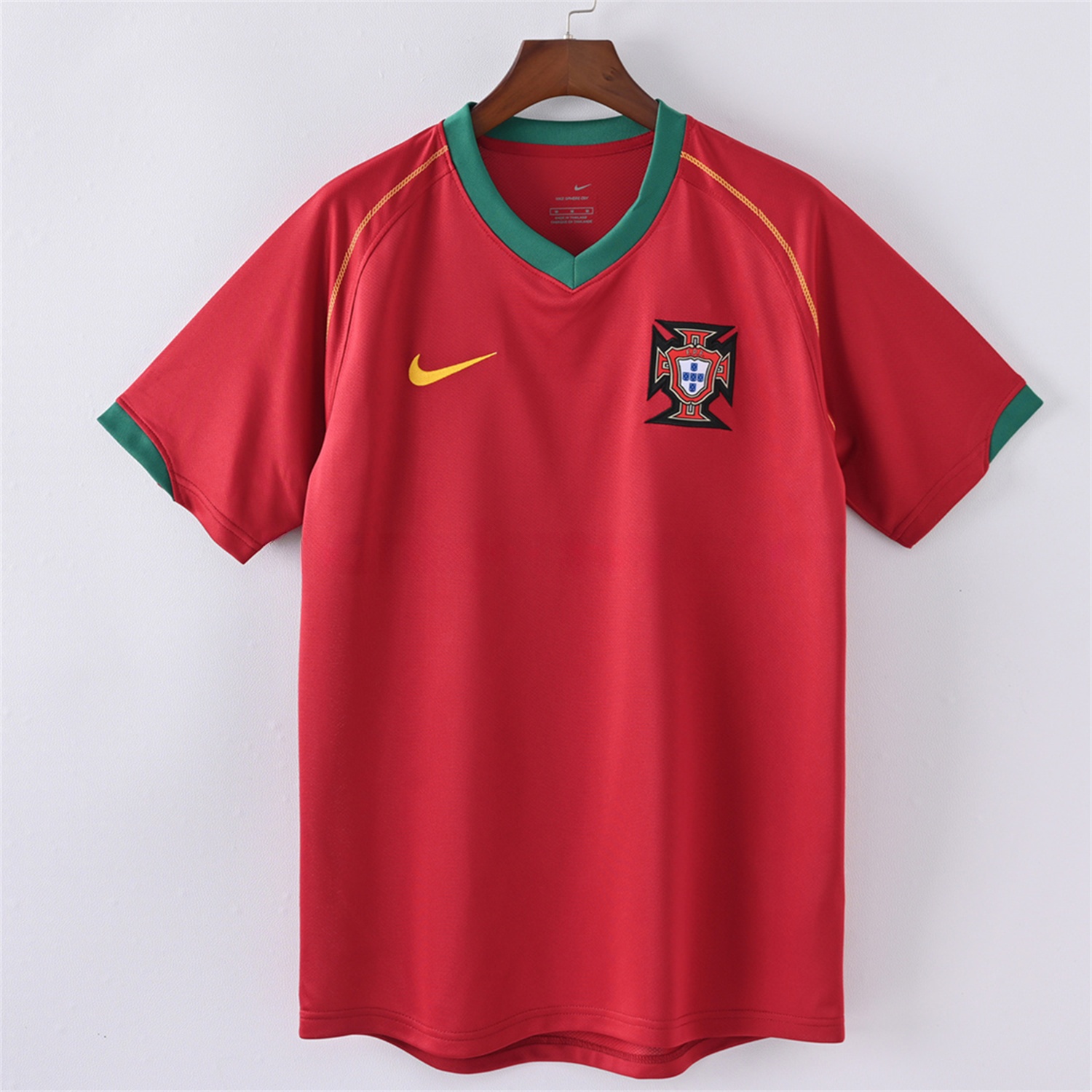Retro Portugal 2006 Home Jersey - UnitedFutballJersey