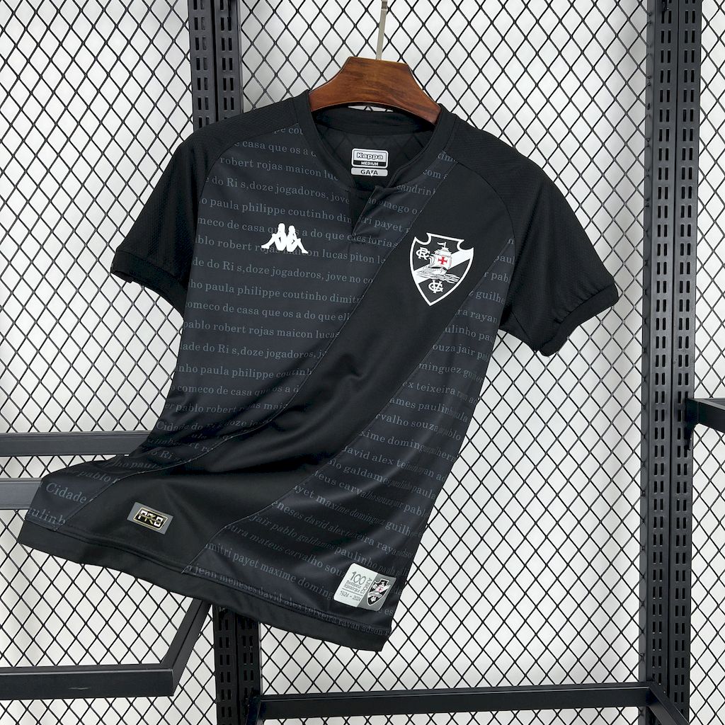 Vasco da Gama 24-25 Black GK 3 Jersey - Fans Version - UnitedFutballJersey