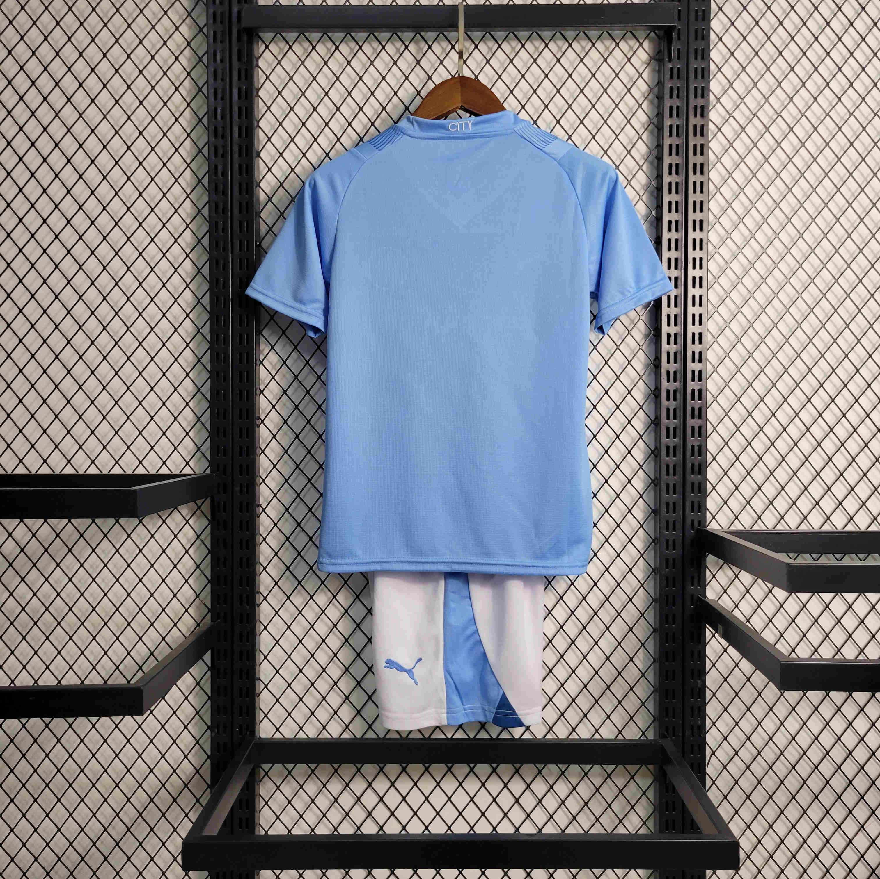 Manchester City 23/24 Home Kids Kit Jersey - UnitedFutballJersey