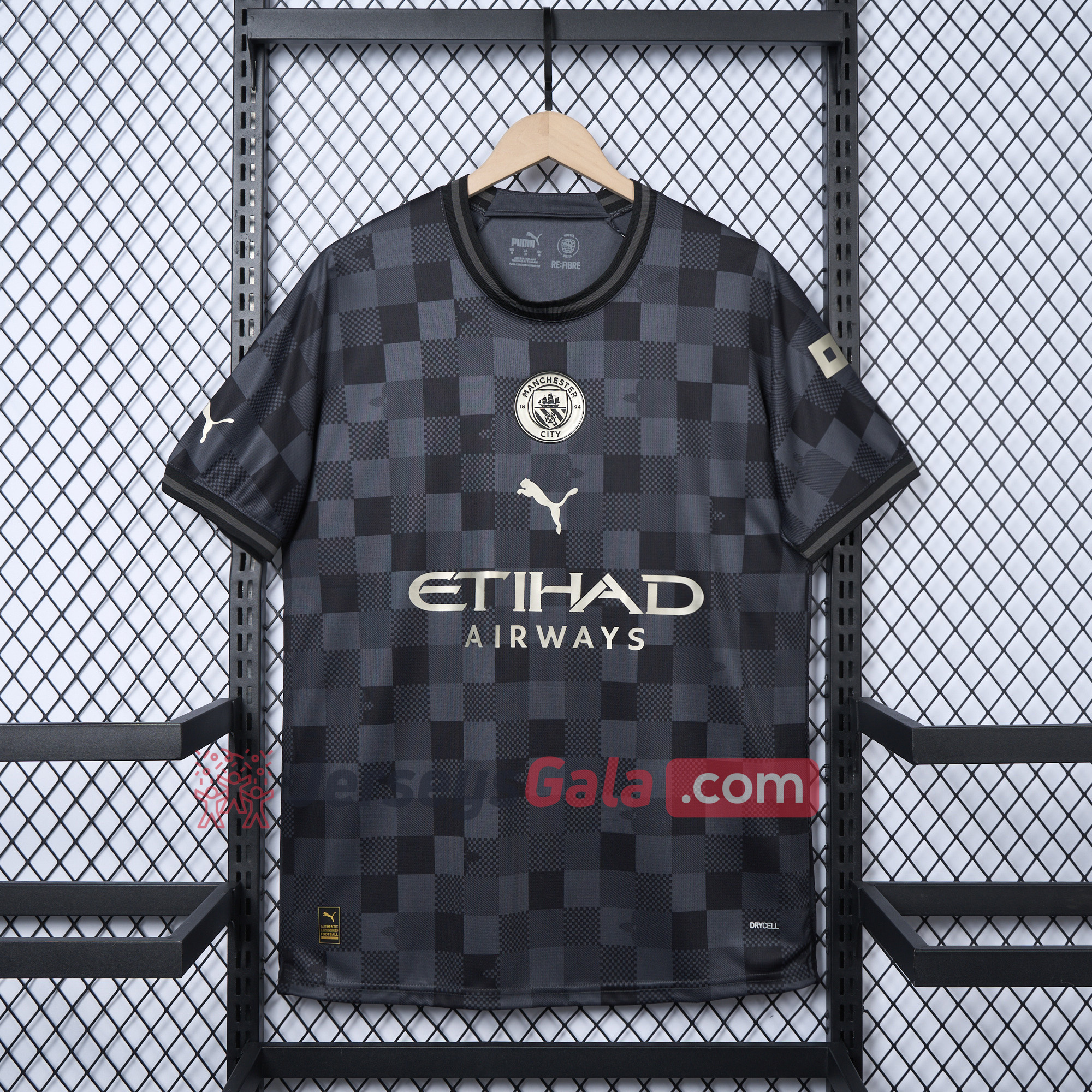 Manchester City 24-25 Black 130th Anniversary Jersey - Fans Version - UnitedFutballJersey