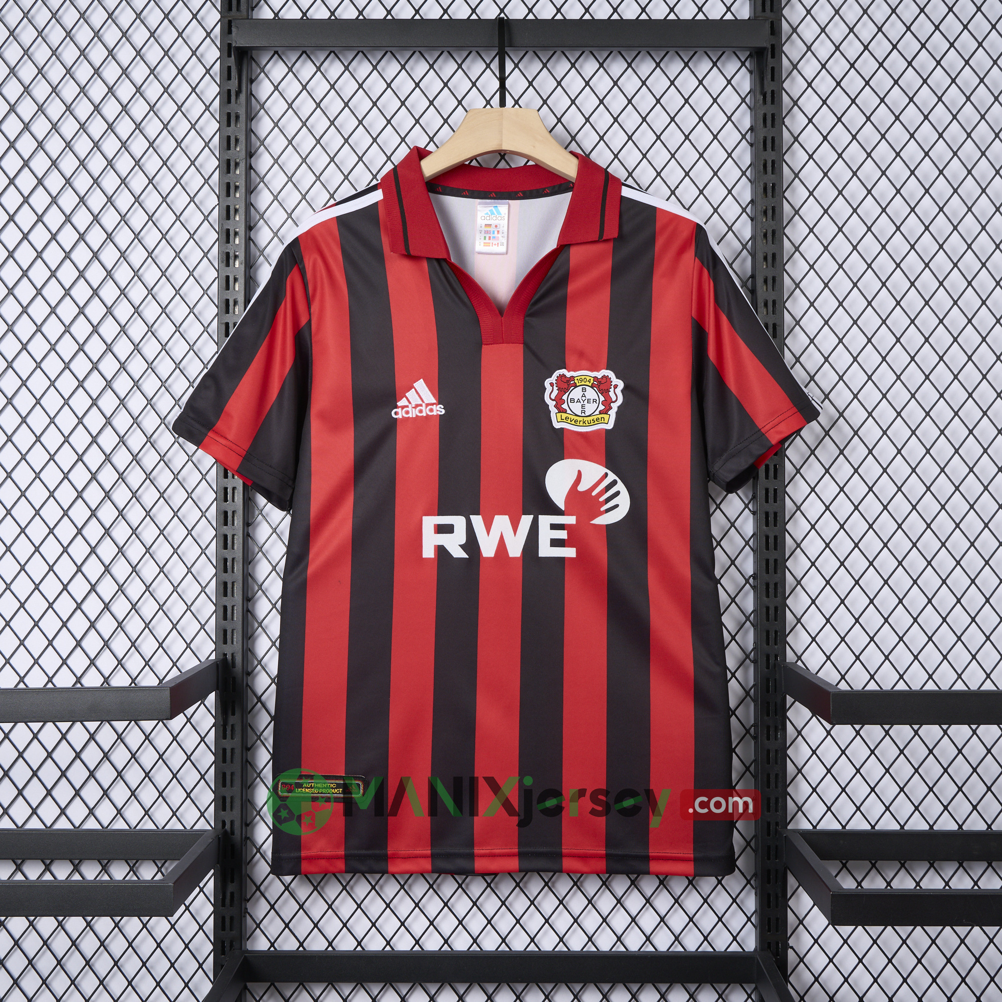 Retro Bayer 04 Leverkusen 2001-02 Home Jersey - UnitedFutballJersey
