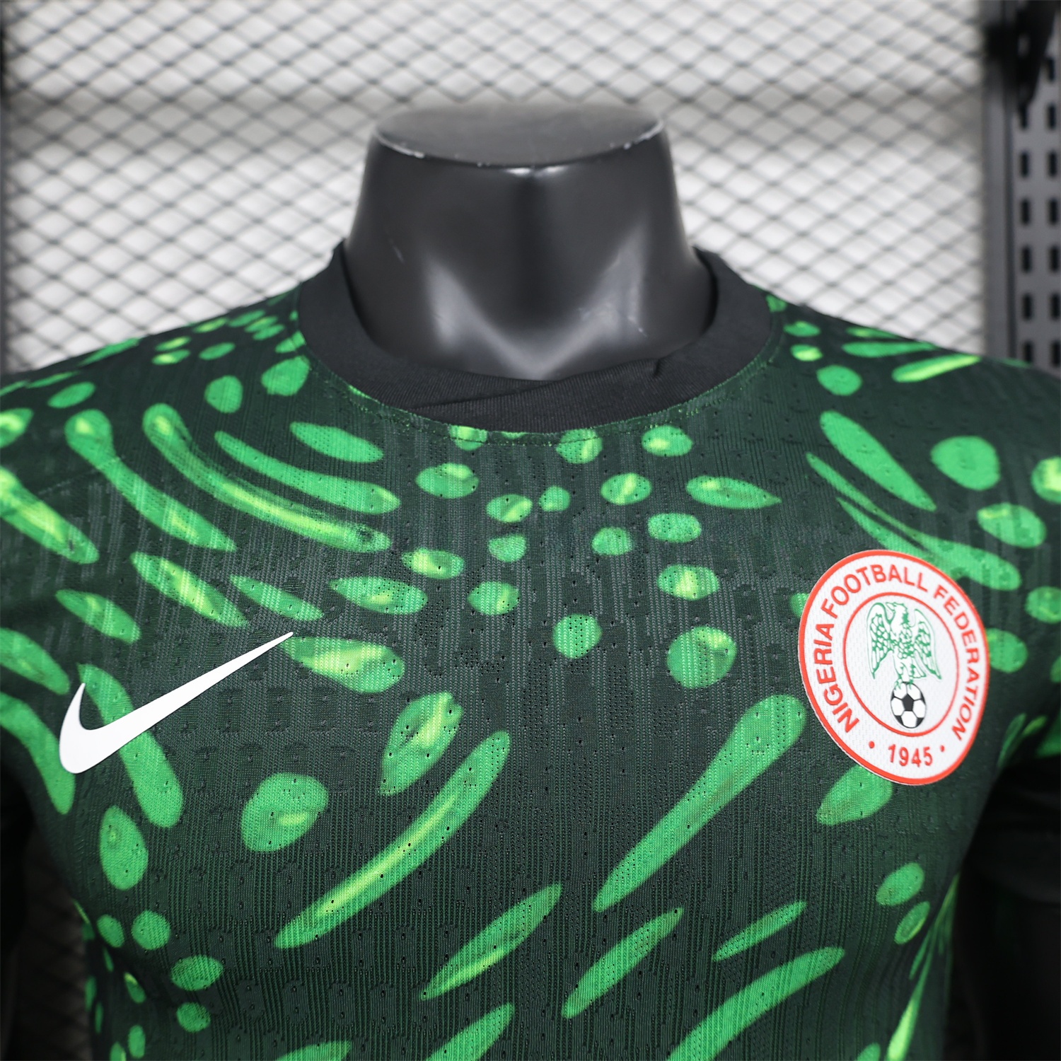 Nigeria 24-25 Away Green Jersey - Player Version - UnitedFutballJersey