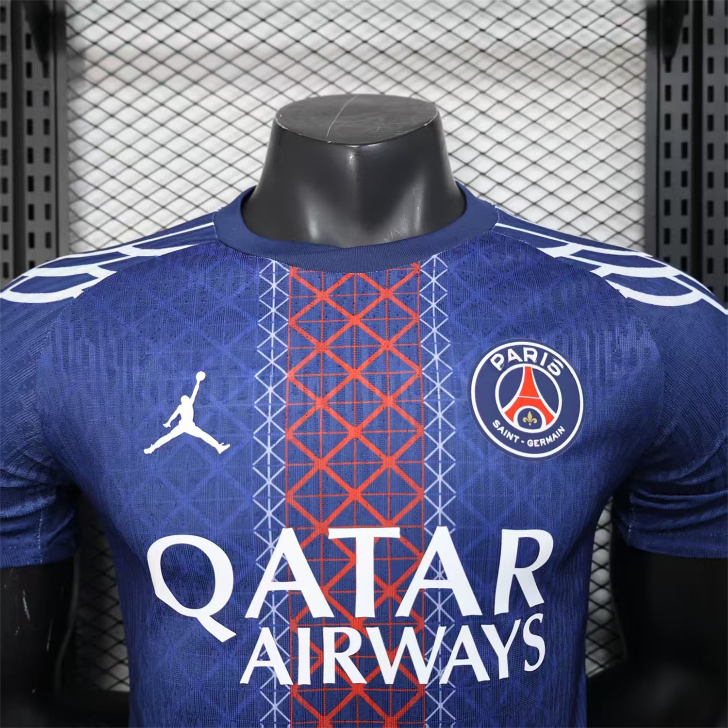 Paris Saint-Germain PSG X JD 25-26 Red And Blue Special Edition Jersey - Player Version - UnitedFutballJersey