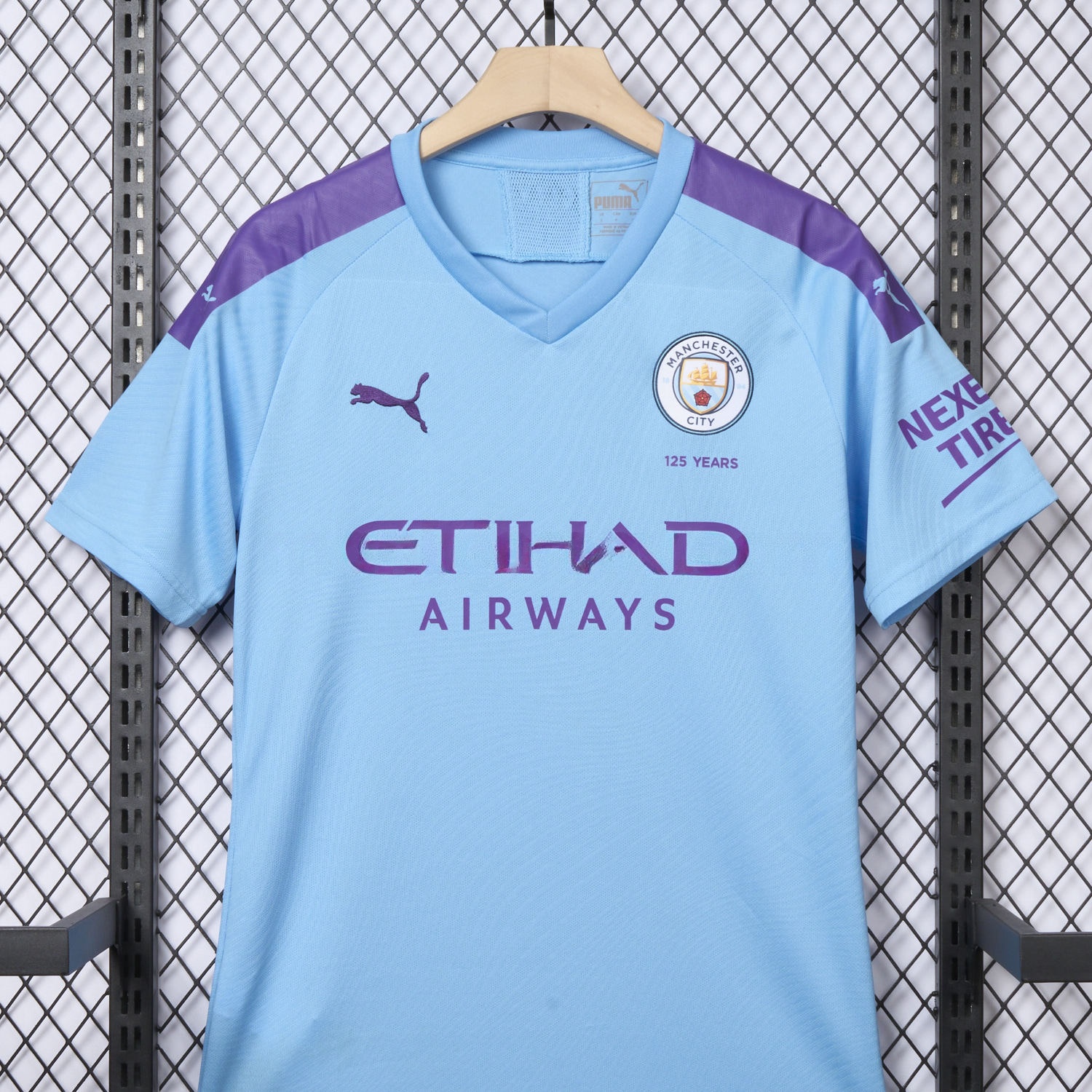 Retro Manchester City 2019-20 Home Jersey - UnitedFutballJersey
