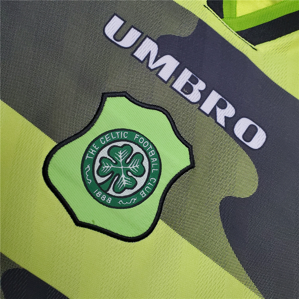 Retro Celtic 1996-97 Away Stadium Jersey - UnitedFutballJersey