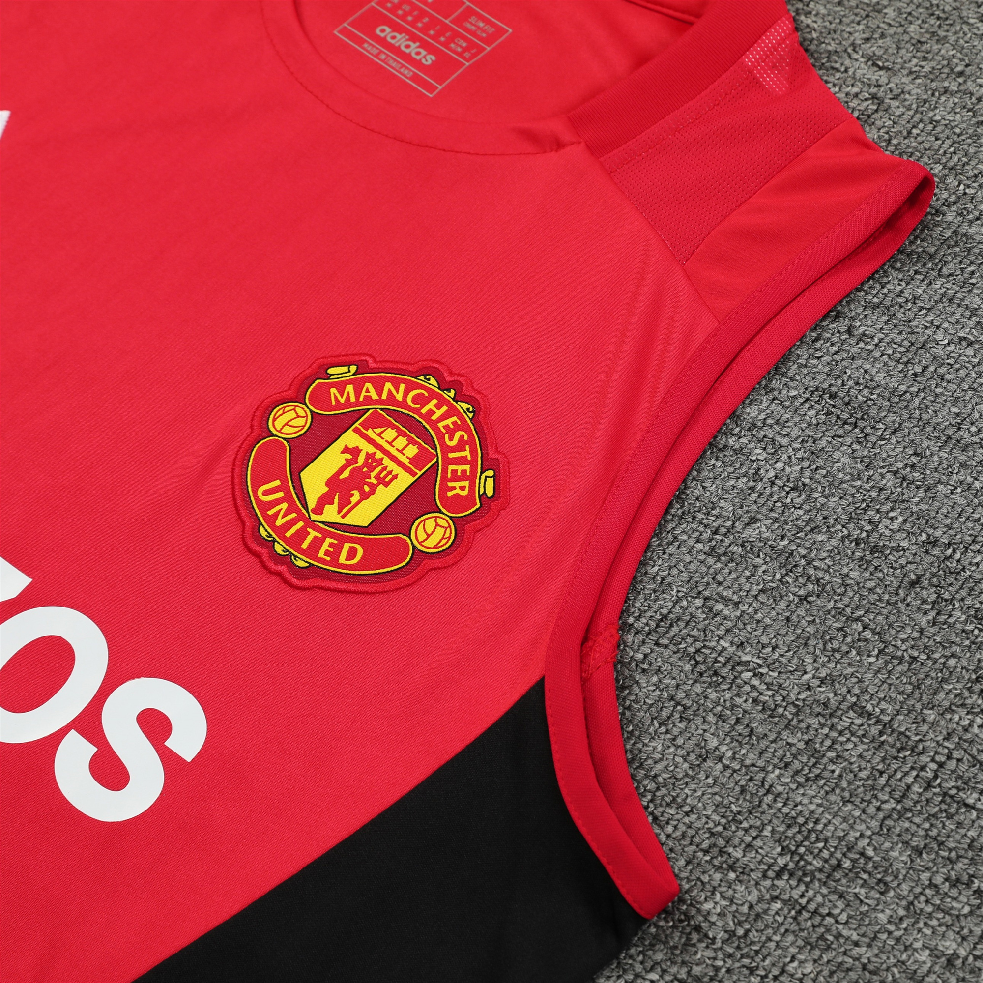 Manchester United 24-25 Vest Training Set - Red - UnitedFutballJersey