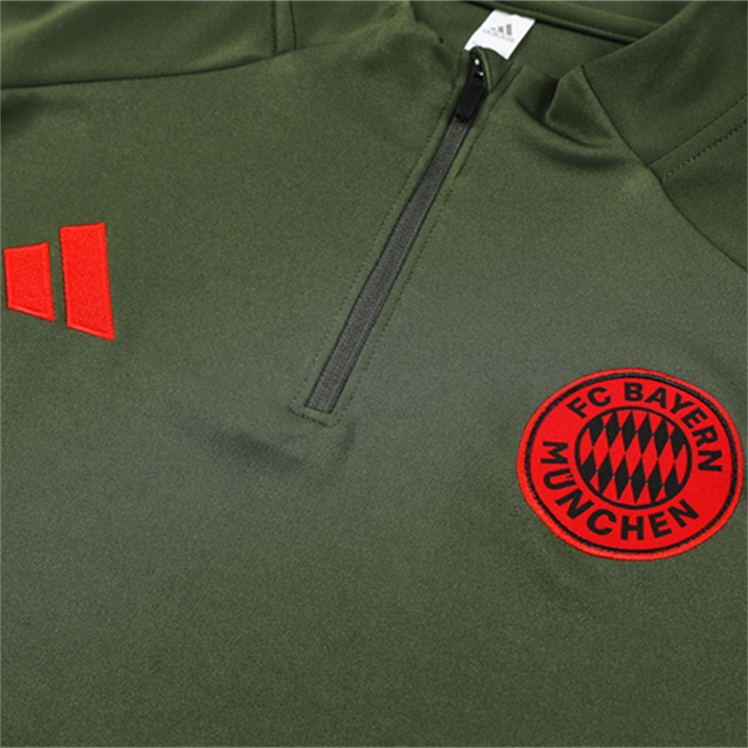 Bayern Munich 25-26 Long Sleeves Training Set - Green Top & Black Pants - UnitedFutballJersey