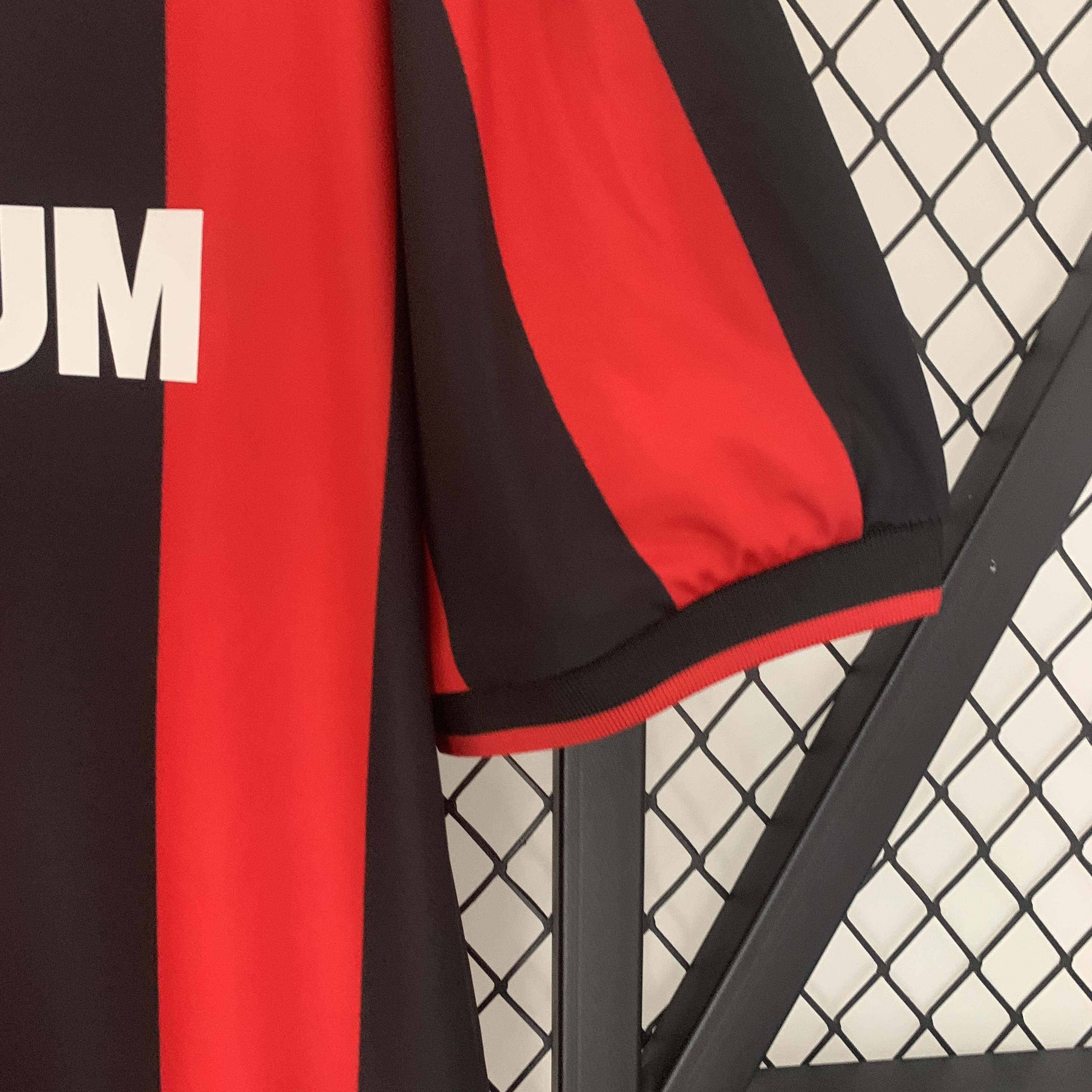 Retro AC Milan 90-91 Home Stadium Jersey - UnitedFutballJersey