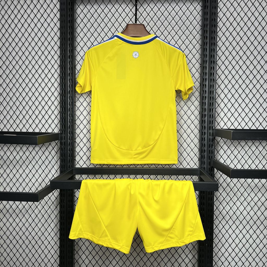 Leeds United 24-25 Away Kids Kit - UnitedFutballJersey