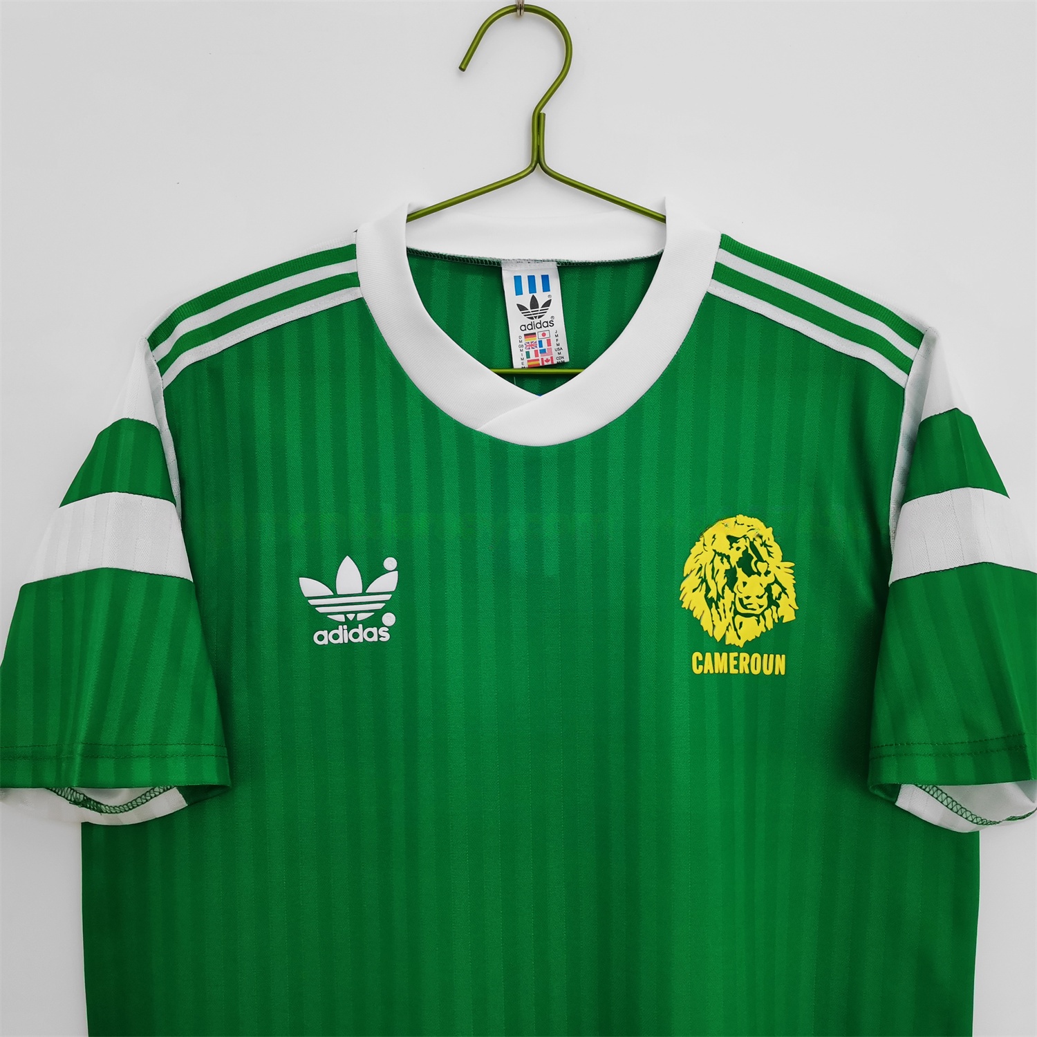 Retro Cameroon 1990 Home Jersey - UnitedFutballJersey