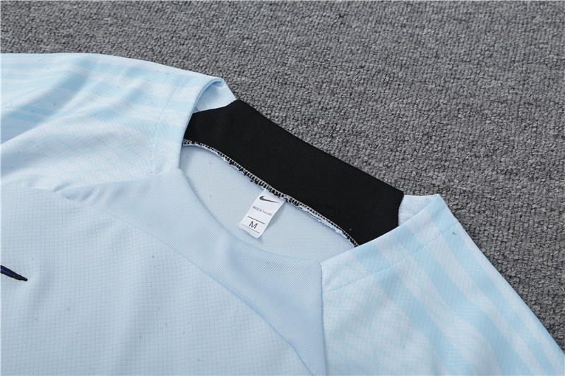 Inter Milan 23-24 Short Sleeve Training Set -Light Grey - UnitedFutballJersey