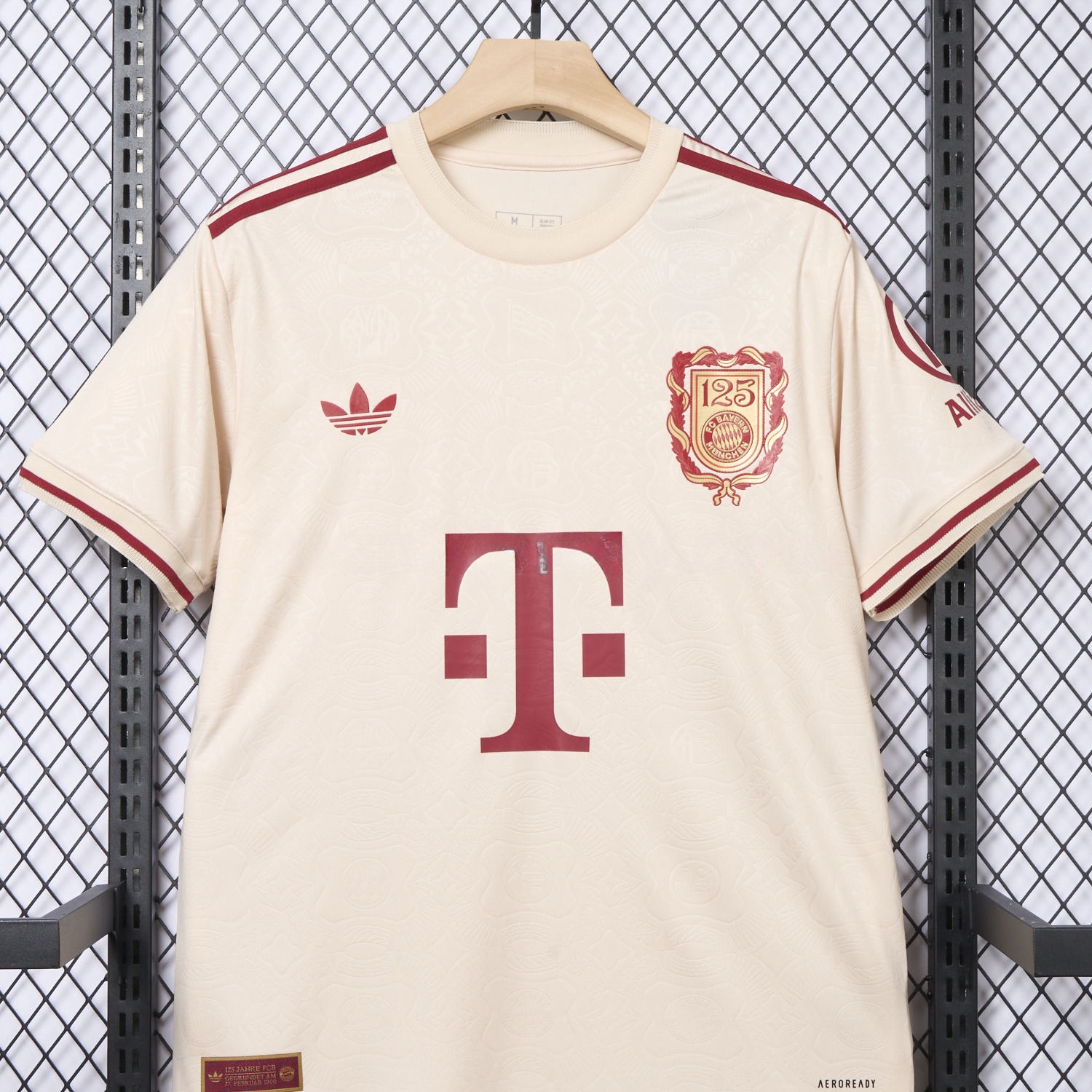 Bayern Munich 2025 Apricot 125th Anniversary Jersey - Fans Version - UnitedFutballJersey