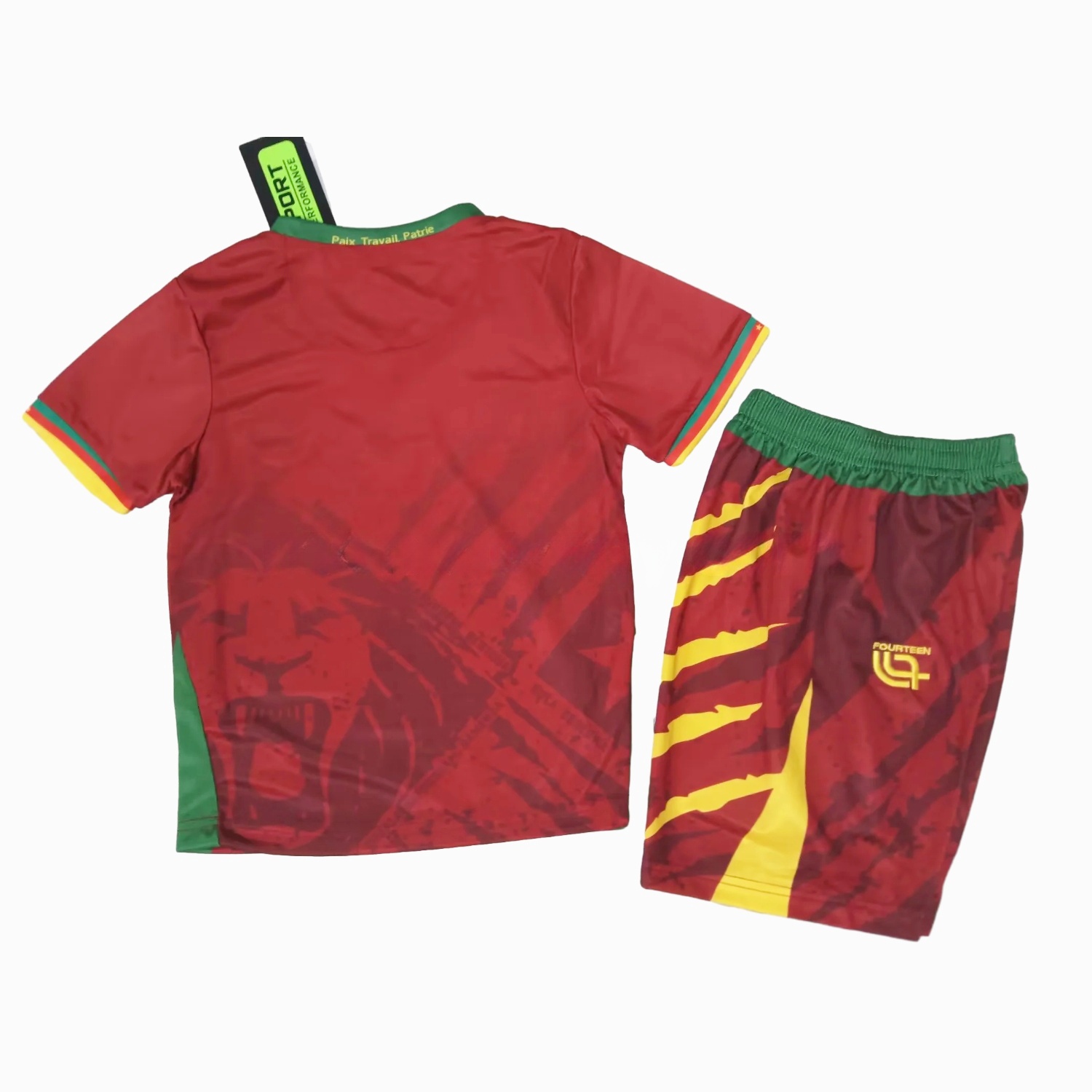 Cameroon 25-26 Away Kids Kit - UnitedFutballJersey
