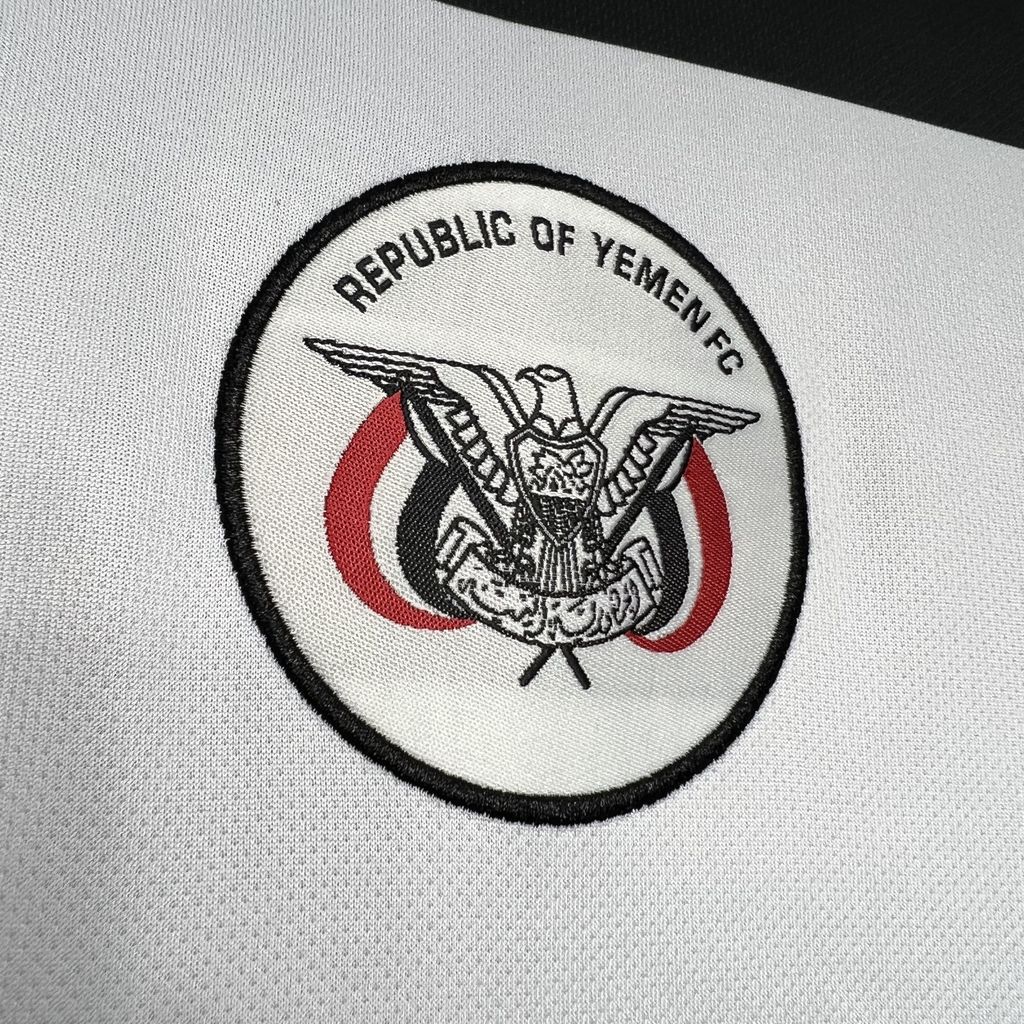 Yemen 24-25 White Jersey - Fans Version - UnitedFutballJersey