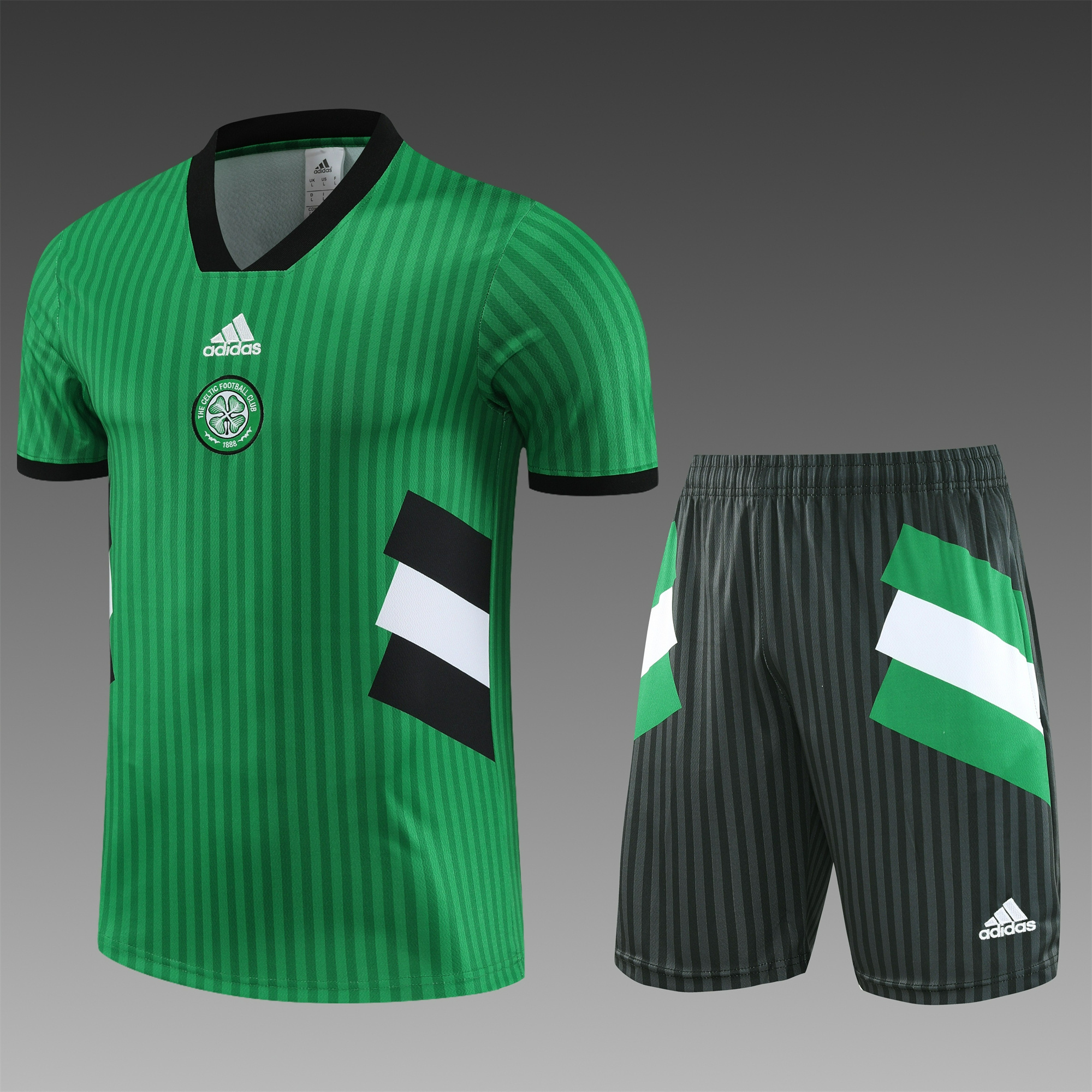 Celtic 23-24 Short-Sleeve Training Set - Green - UnitedFutballJersey