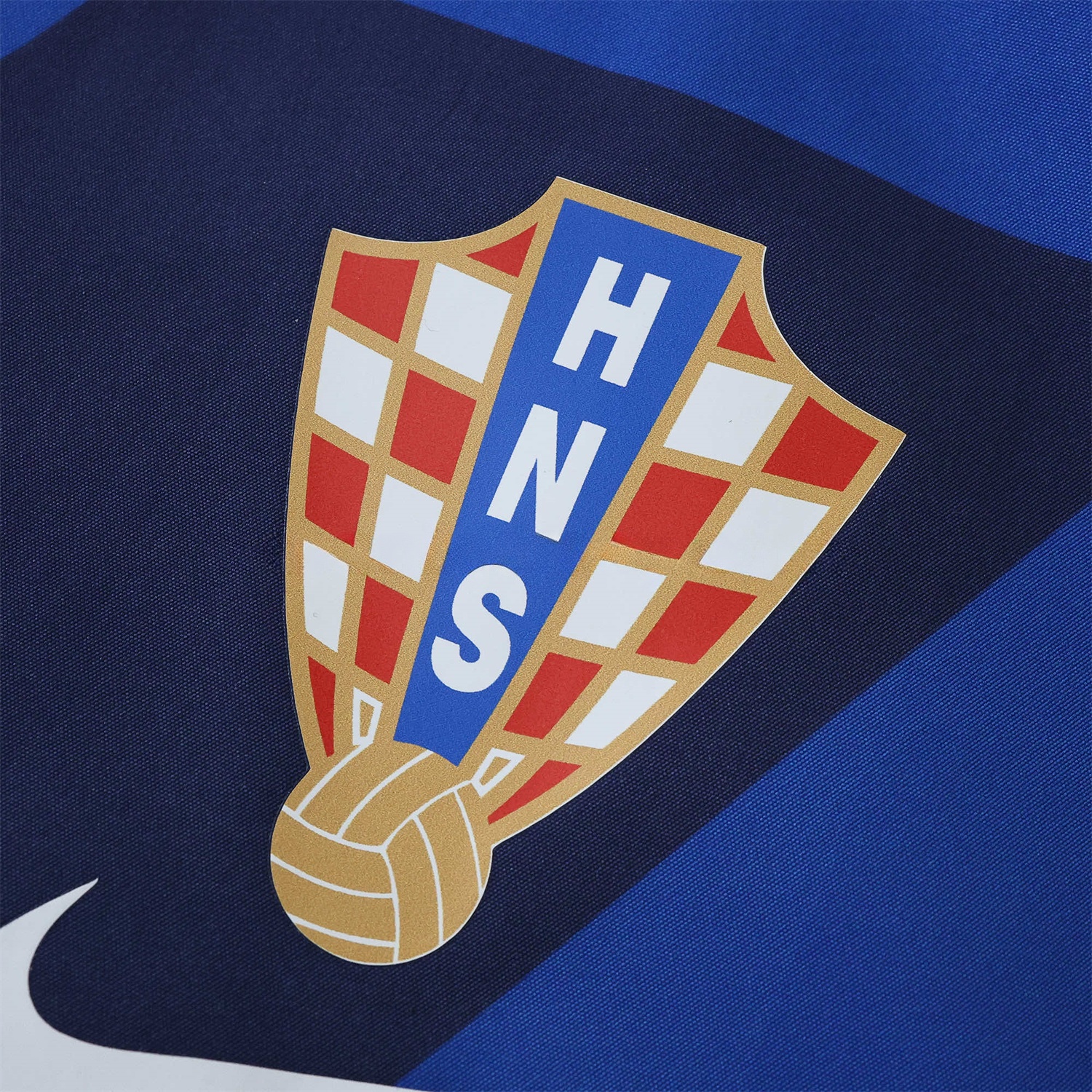 Croatia 24-25 Away Style Double Sided Reversible Windbreaker - Blue - UnitedFutballJersey