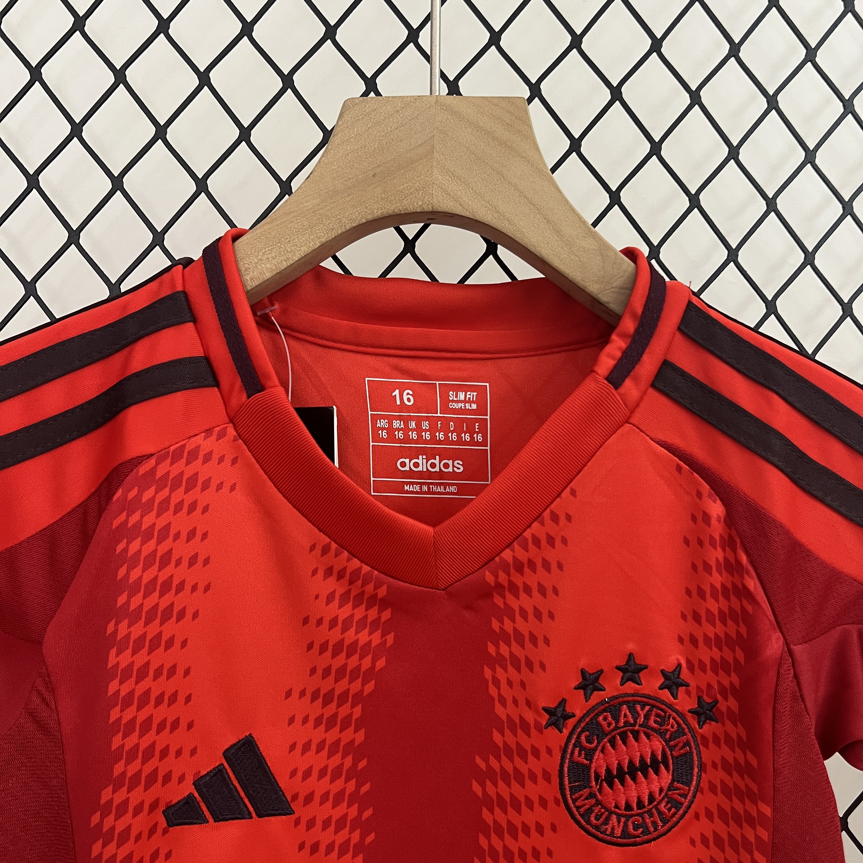 Bayern Munich 24-25 Home Kids Kit - Fans Version - UnitedFutballJersey