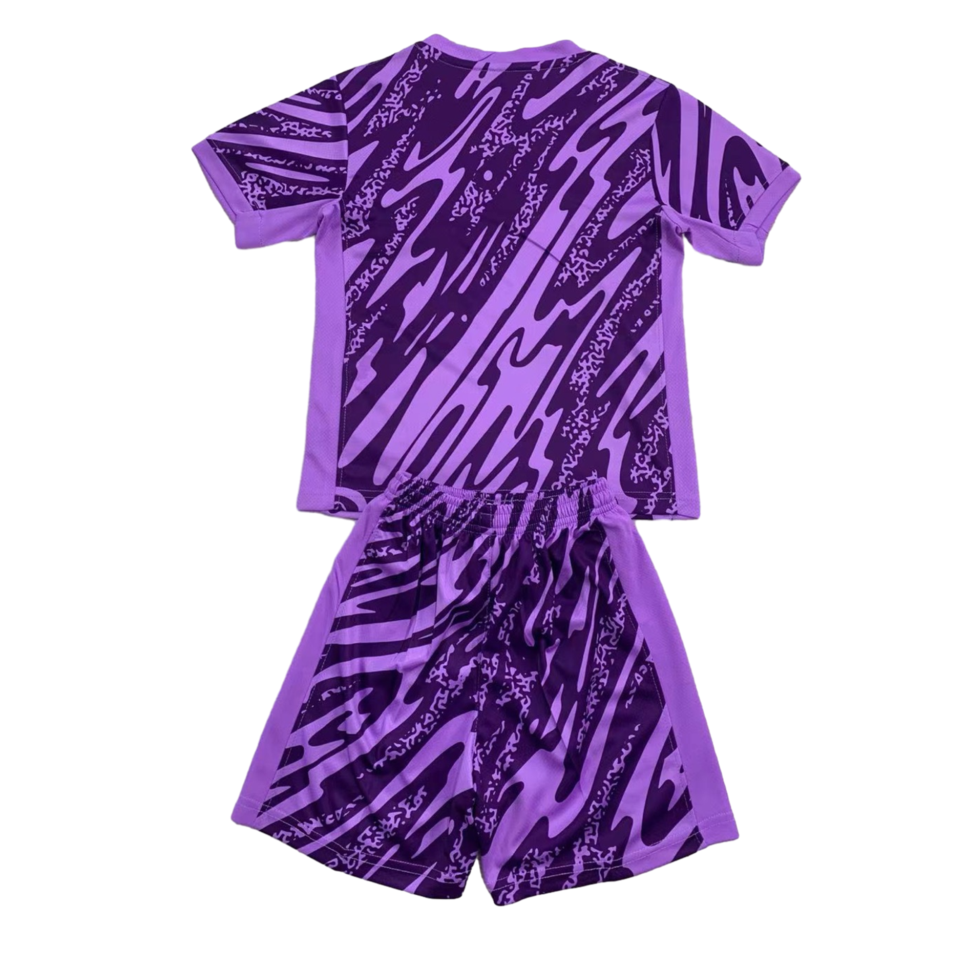 Paris Saint-Germain PSG 24-25 Goalkeeper Kids Kit - Purple - UnitedFutballJersey