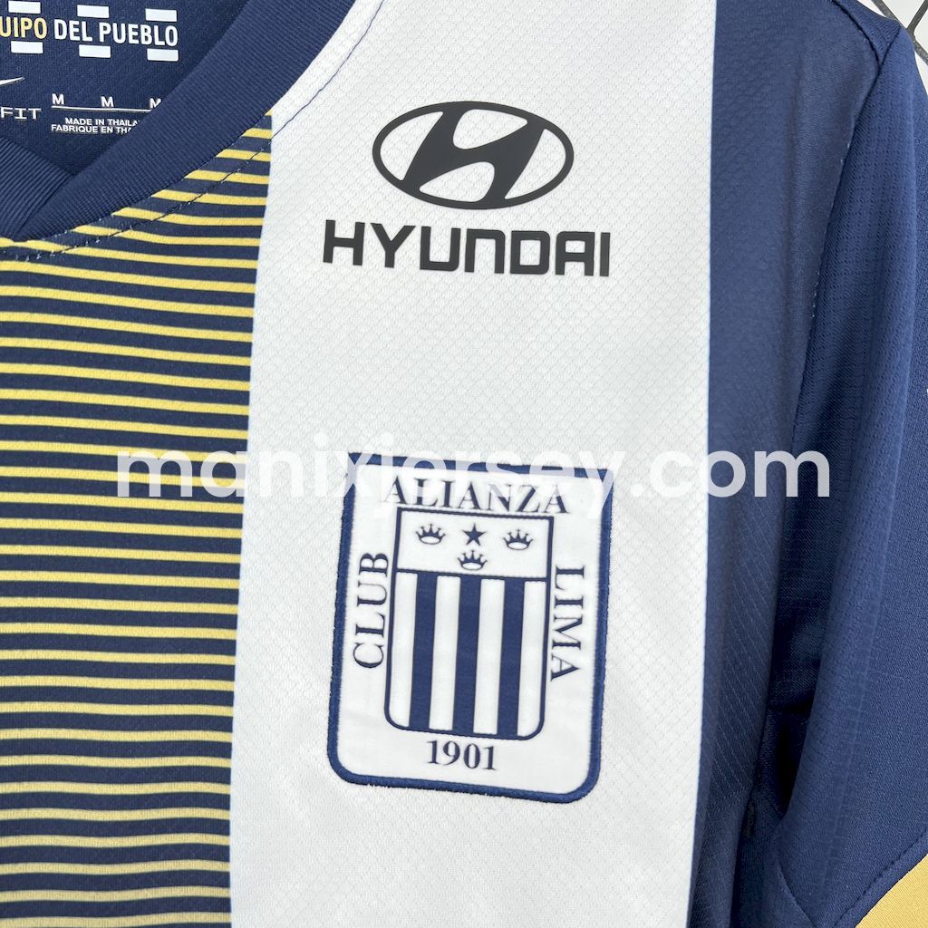Alianza Lima 25-26 Home Jersey - Fans Version - UnitedFutballJersey