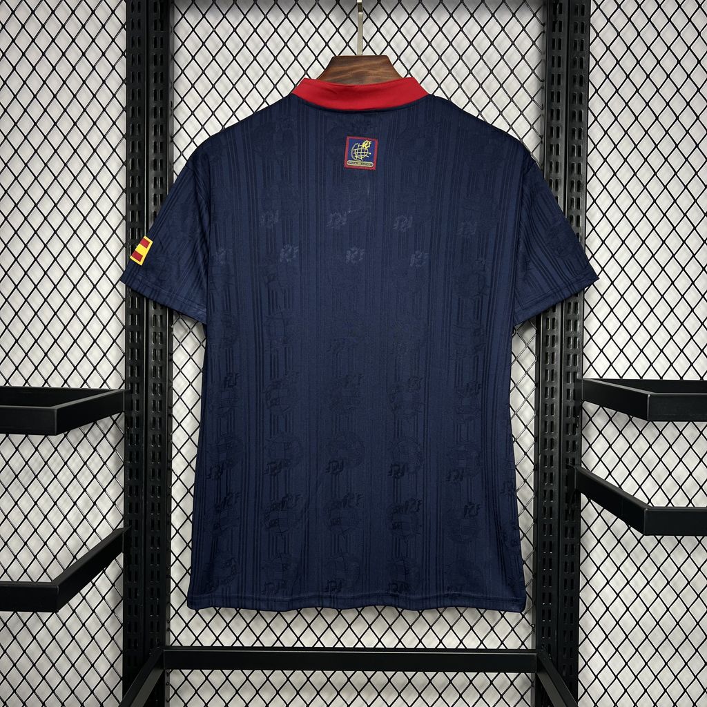 Retro Spain 1996 Away Jersey - UnitedFutballJersey