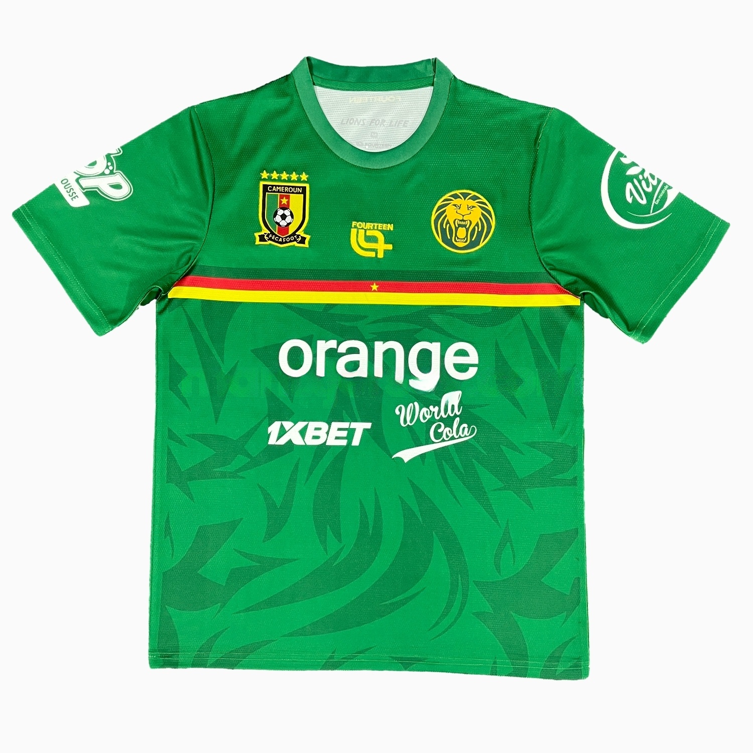 Cameroon 25-26 Green Training Jersey - Fans Version - UnitedFutballJersey