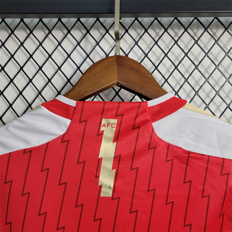 Arsenal 23-24 Home Kids Kit - UnitedFutballJersey