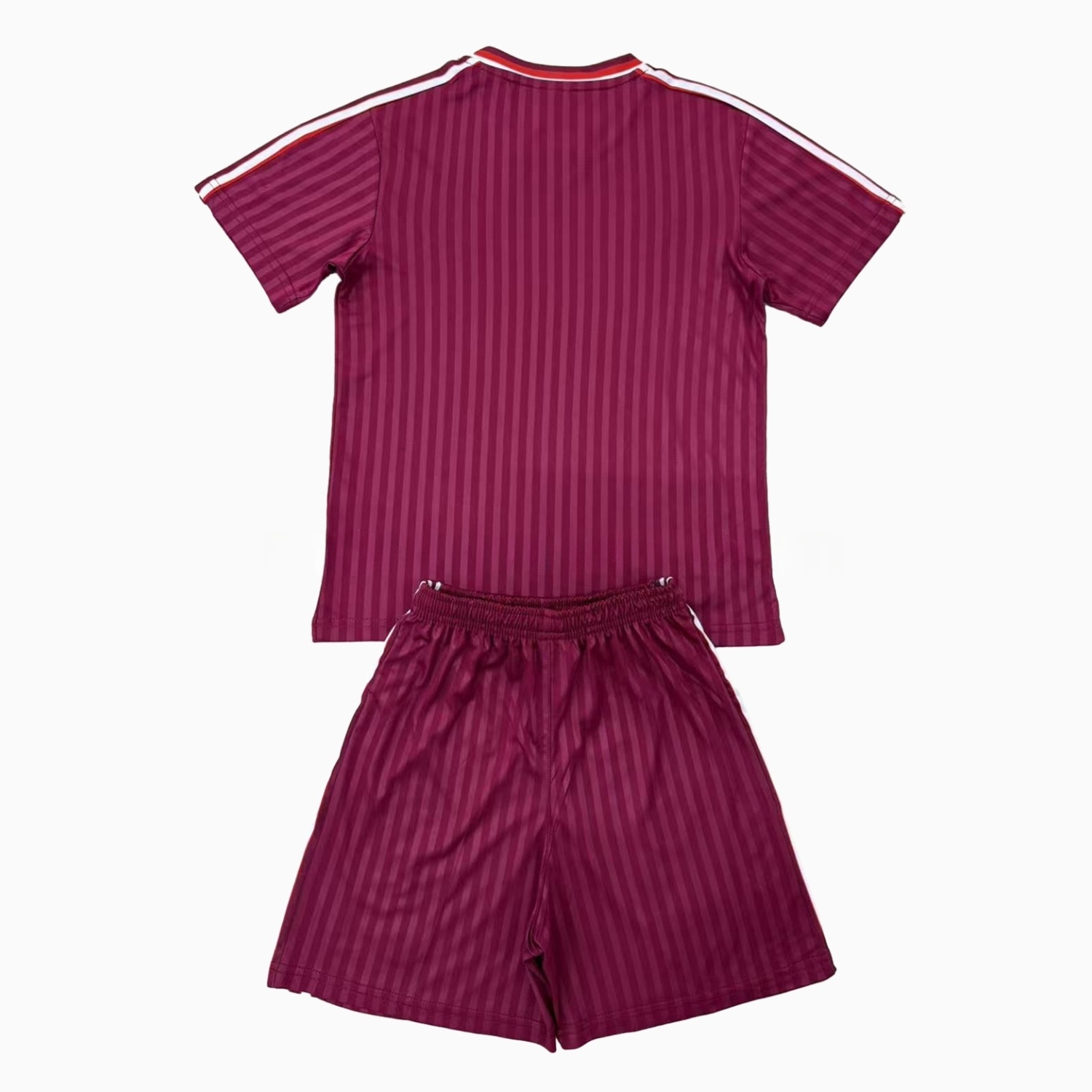 Bayern Munich 24-25 Red Terrace Icon Retro Style Kids Kit - UnitedFutballJersey