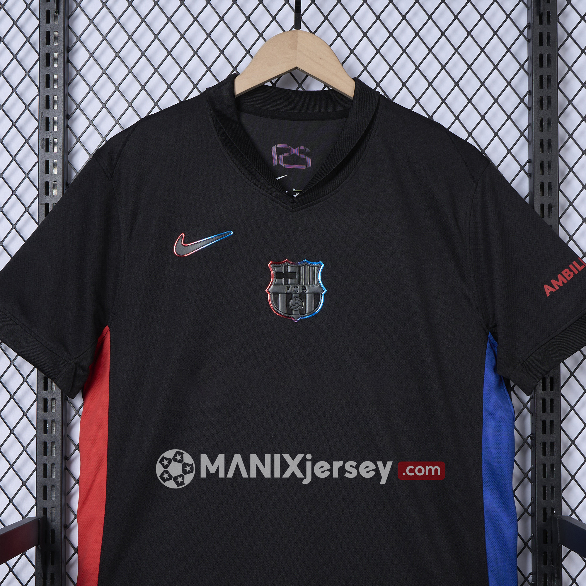 Barcelona 24-25 Away Unsponsored Jersey - Fans Version - UnitedFutballJersey