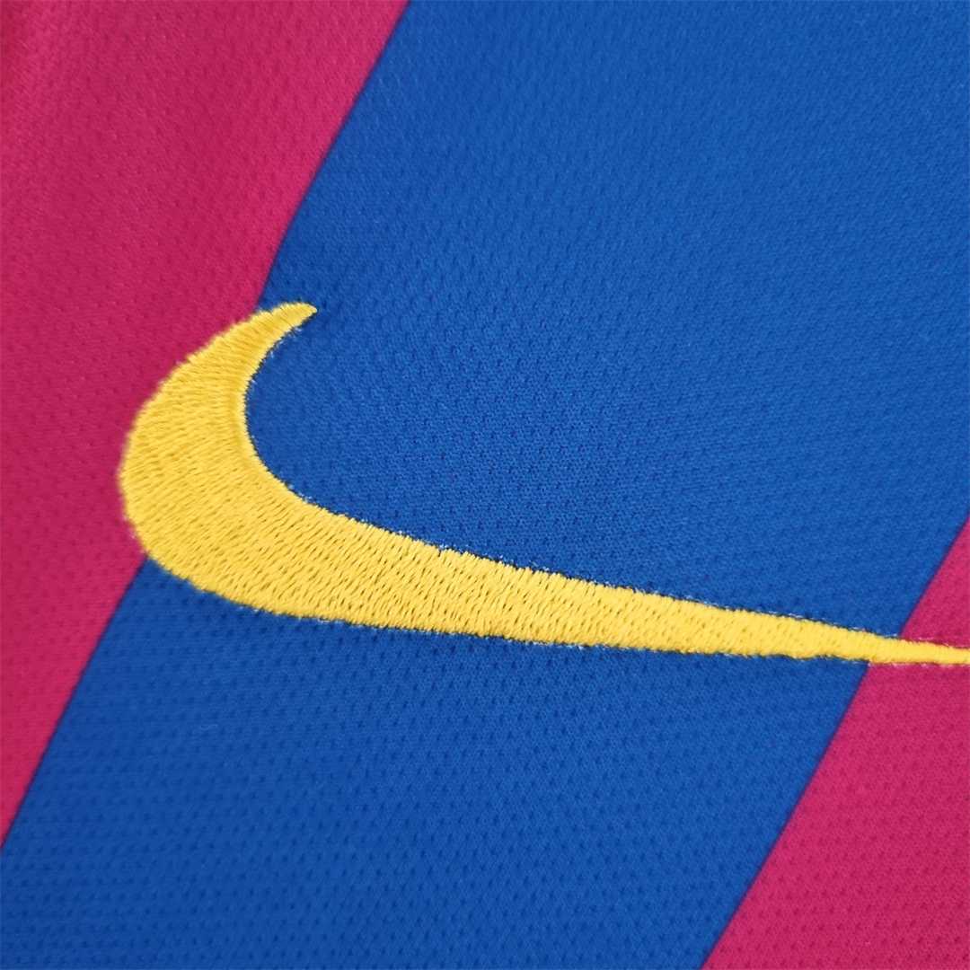 B.A.R.S.A Retro 05-06 Home Long Sleeve Jersey - UEFA Champions League Final - UnitedFutballJersey