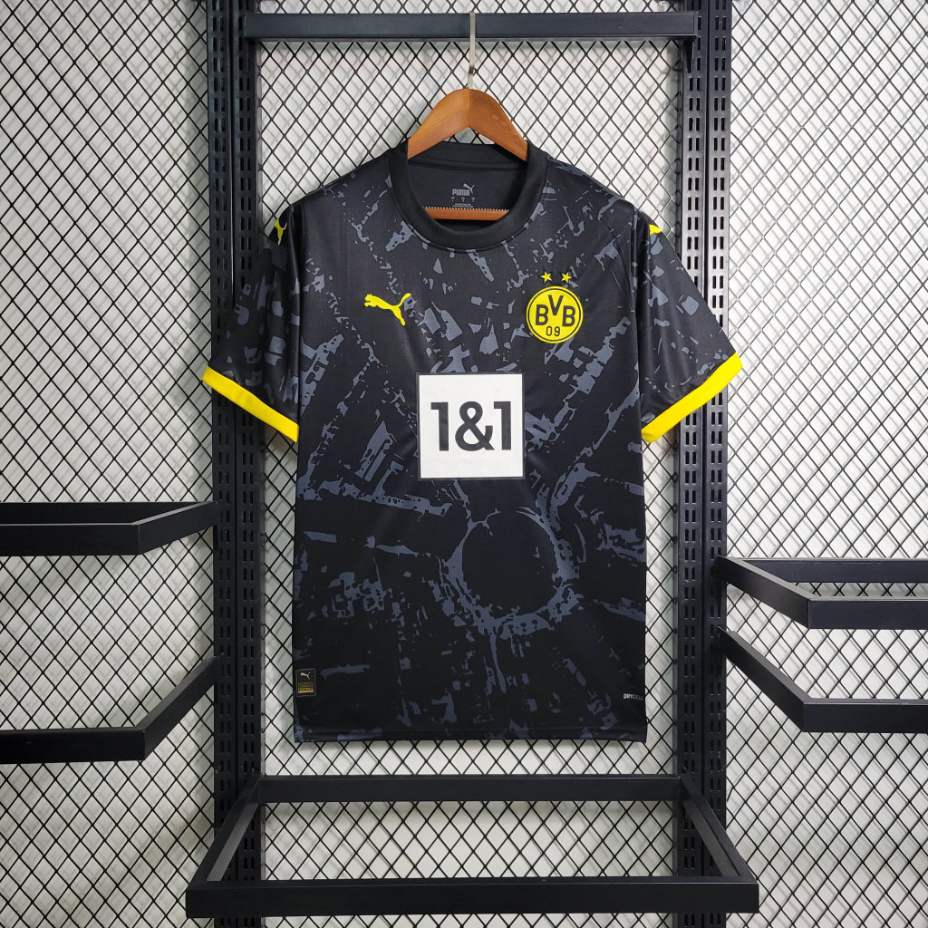 BVB Dortmund 23-24 Away Jersey - Fans Version - UnitedFutballJersey