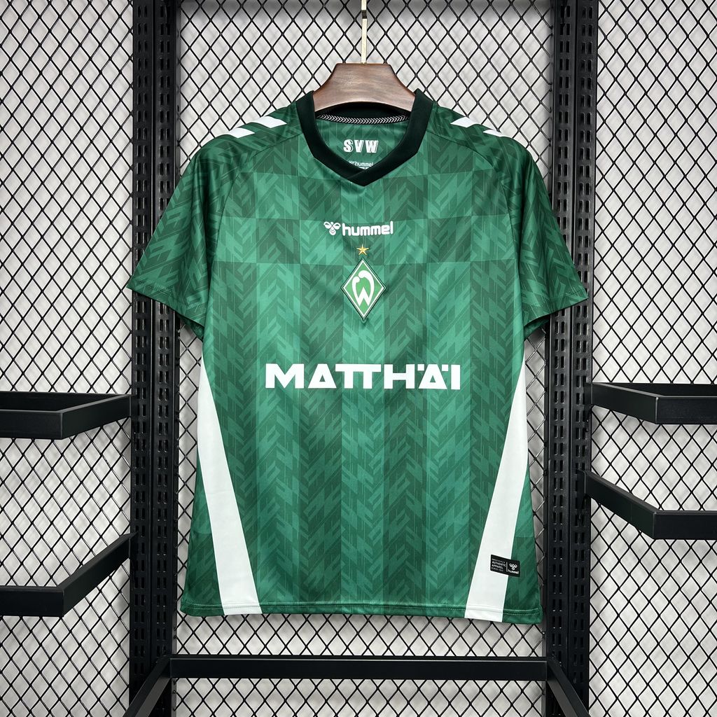 Werder Bremen 24-25 Home Stadium Jersey - Fans Version - UnitedFutballJersey