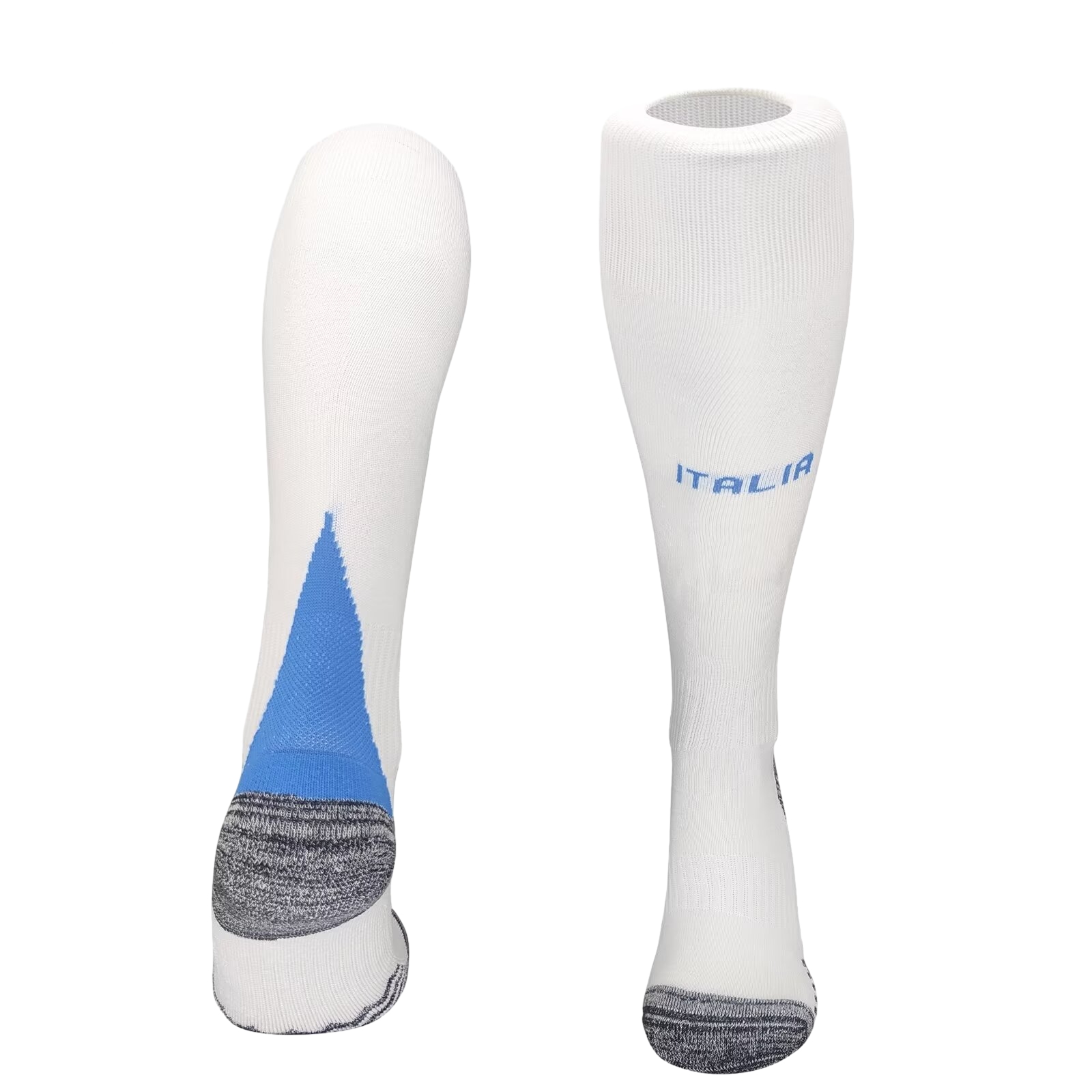Italy 2024 Away Socks - White - UnitedFutballJersey