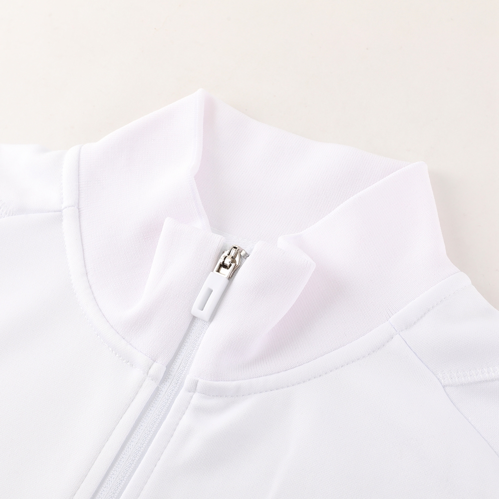 Manchester United 23-24 Jacket Training Tracksuit - White - UnitedFutballJersey