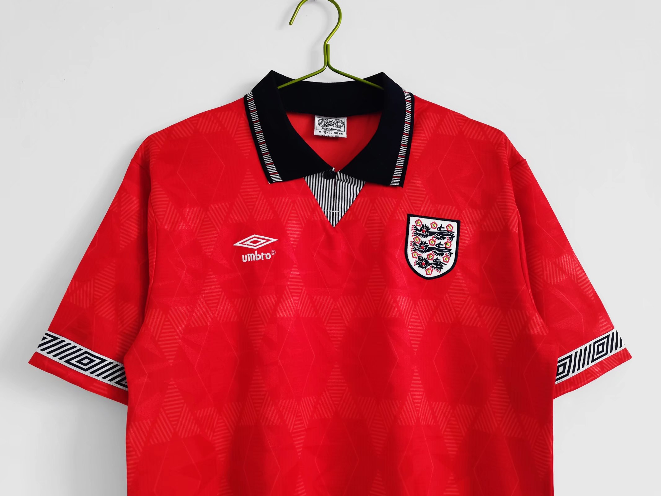 Retro England 1990 Away Stadium Jersey - UnitedFutballJersey