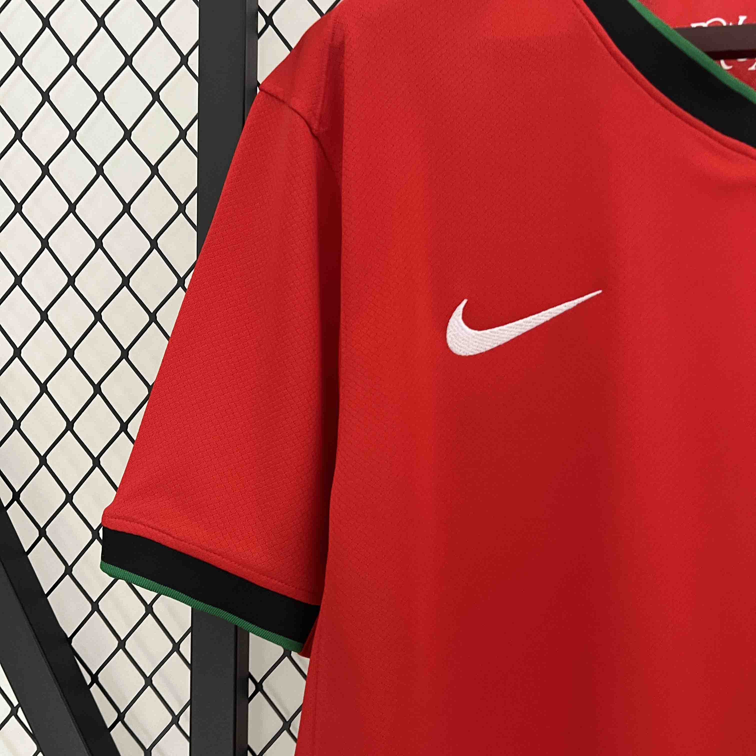 Portugal 2024 Home Stadium Jersey - Fans Version - UnitedFutballJersey