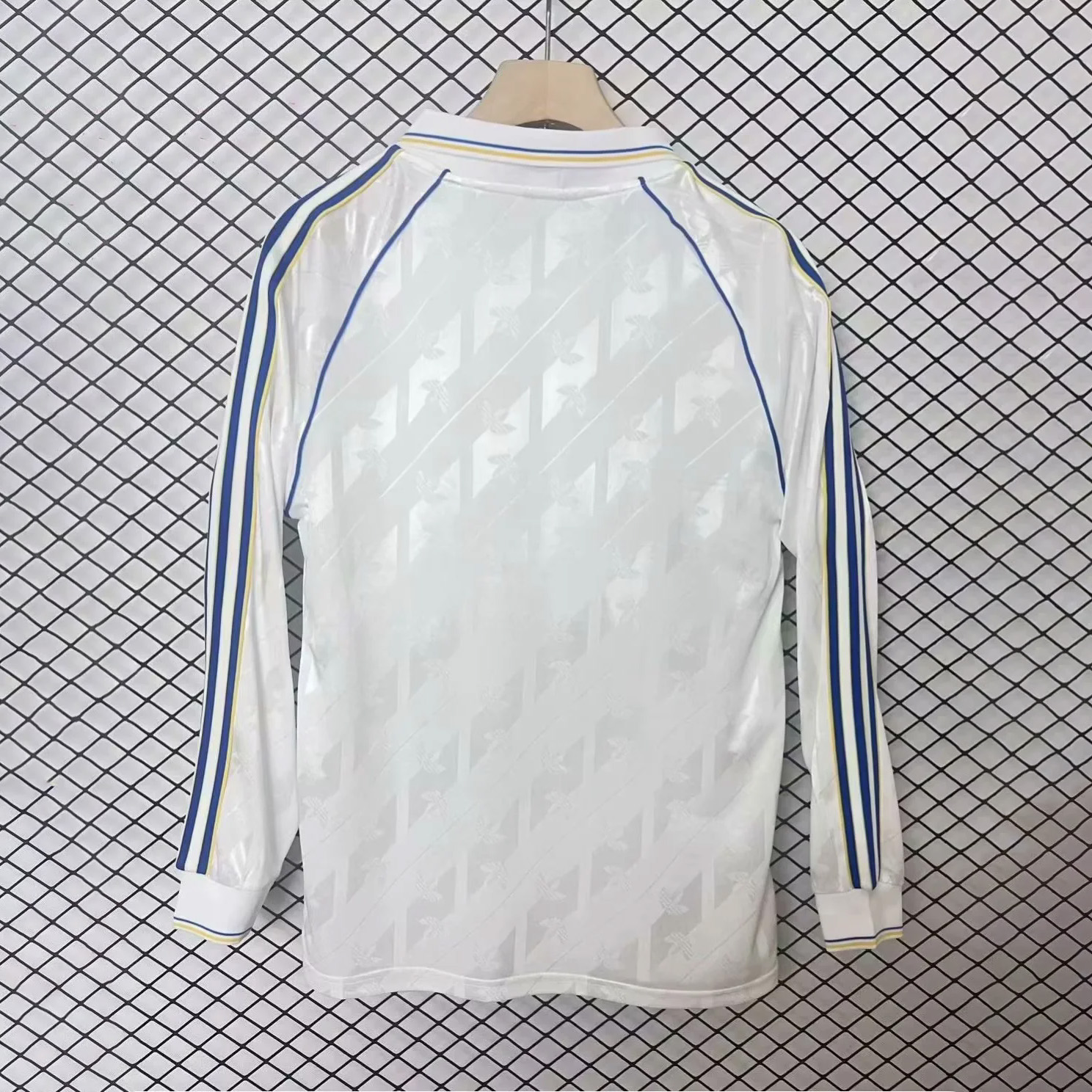 Leeds United 24-25 Spezial Collection White Long Sleeve Polo Shirts - UnitedFutballJersey
