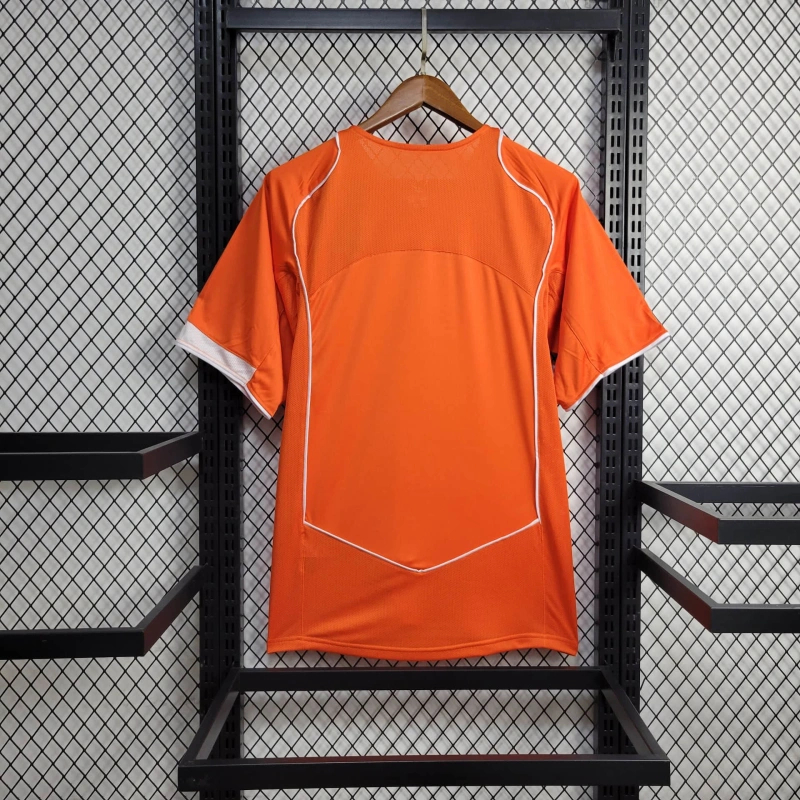 Retro Netherlands 2004 Home Stadium Jersey - UnitedFutballJersey